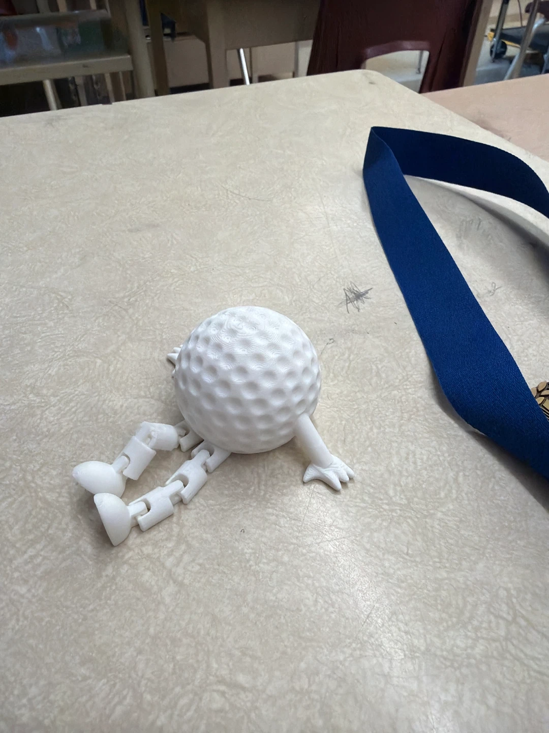 3D Printed Articulated Golf Ball Figure⚽️