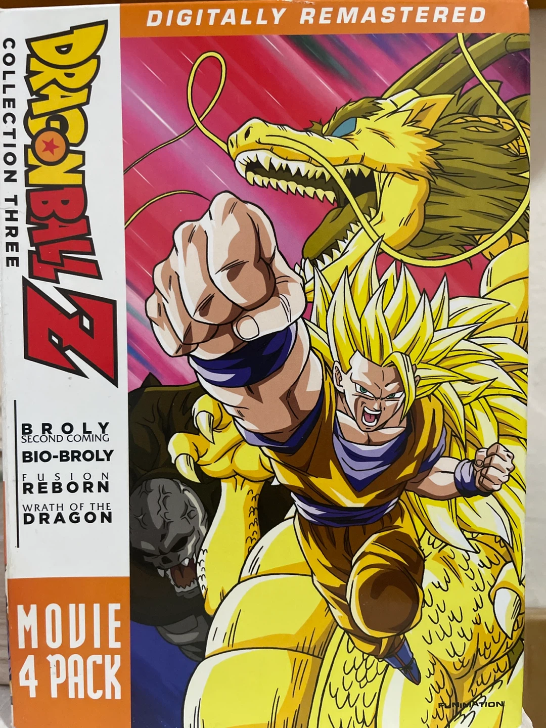 Dragon Ball Z Collection Three Movie 4 Pack DVD⚽️