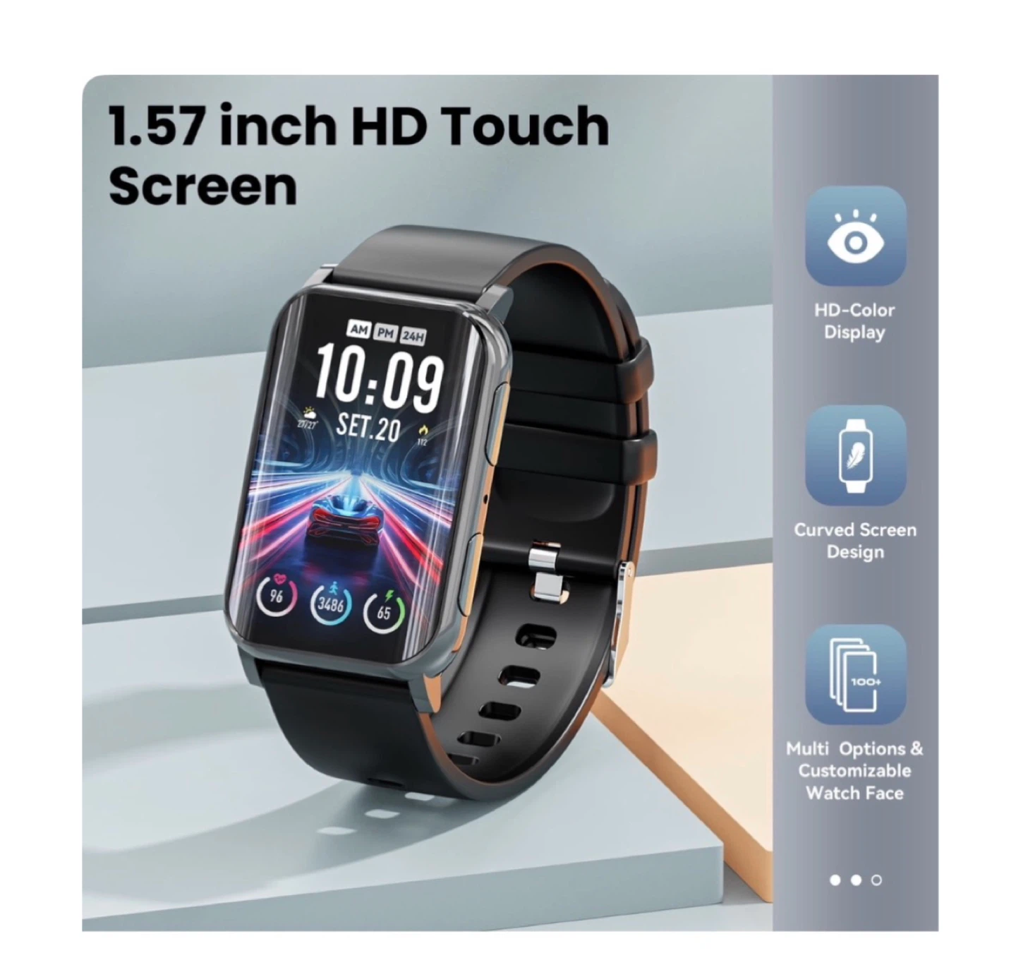 Brand new Fitness Tracker, 1.57" Smart Watch for Women Men - photo 3