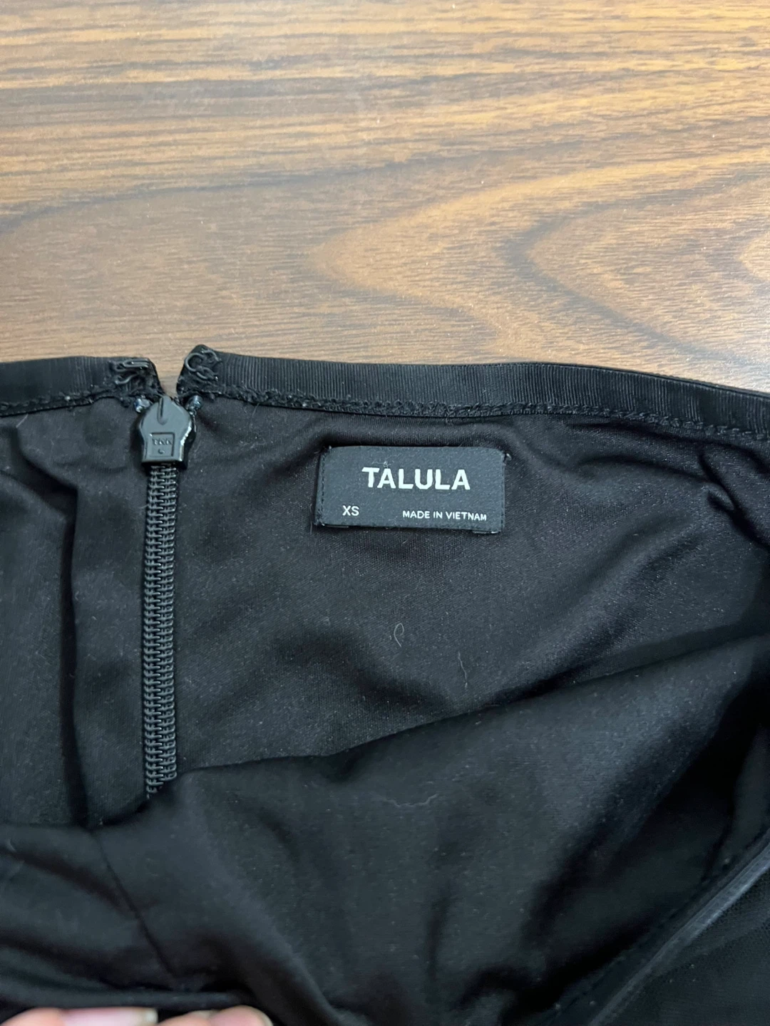 ⚽️ Talula Ruched Black Mini Skirt - photo 2