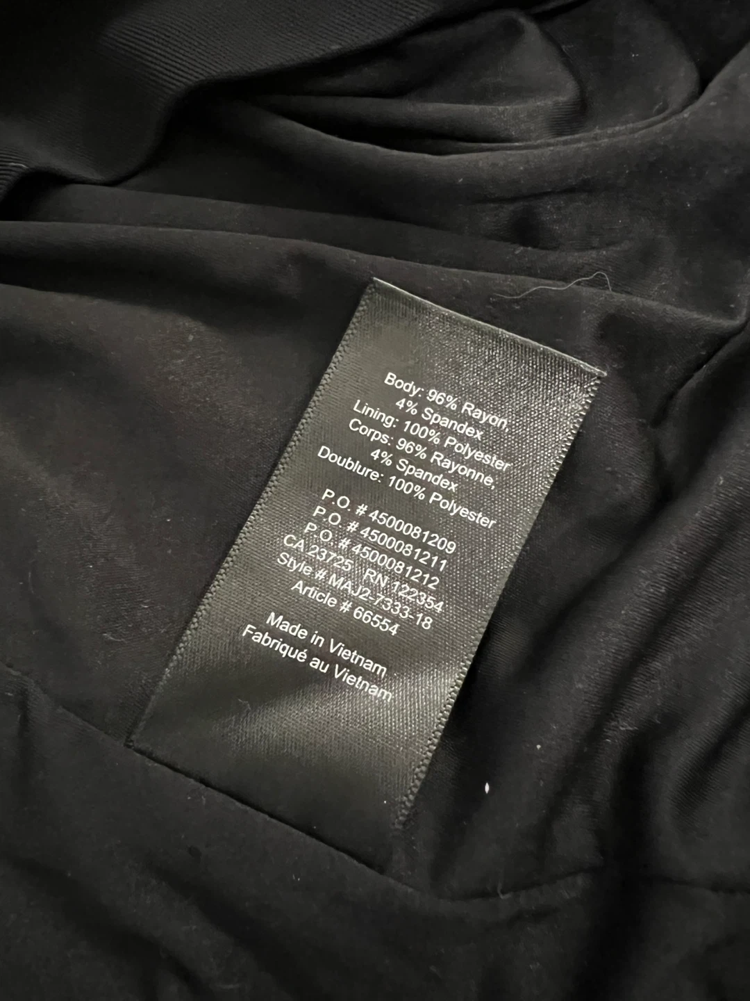 ⚽️ Talula Ruched Black Mini Skirt - photo 3