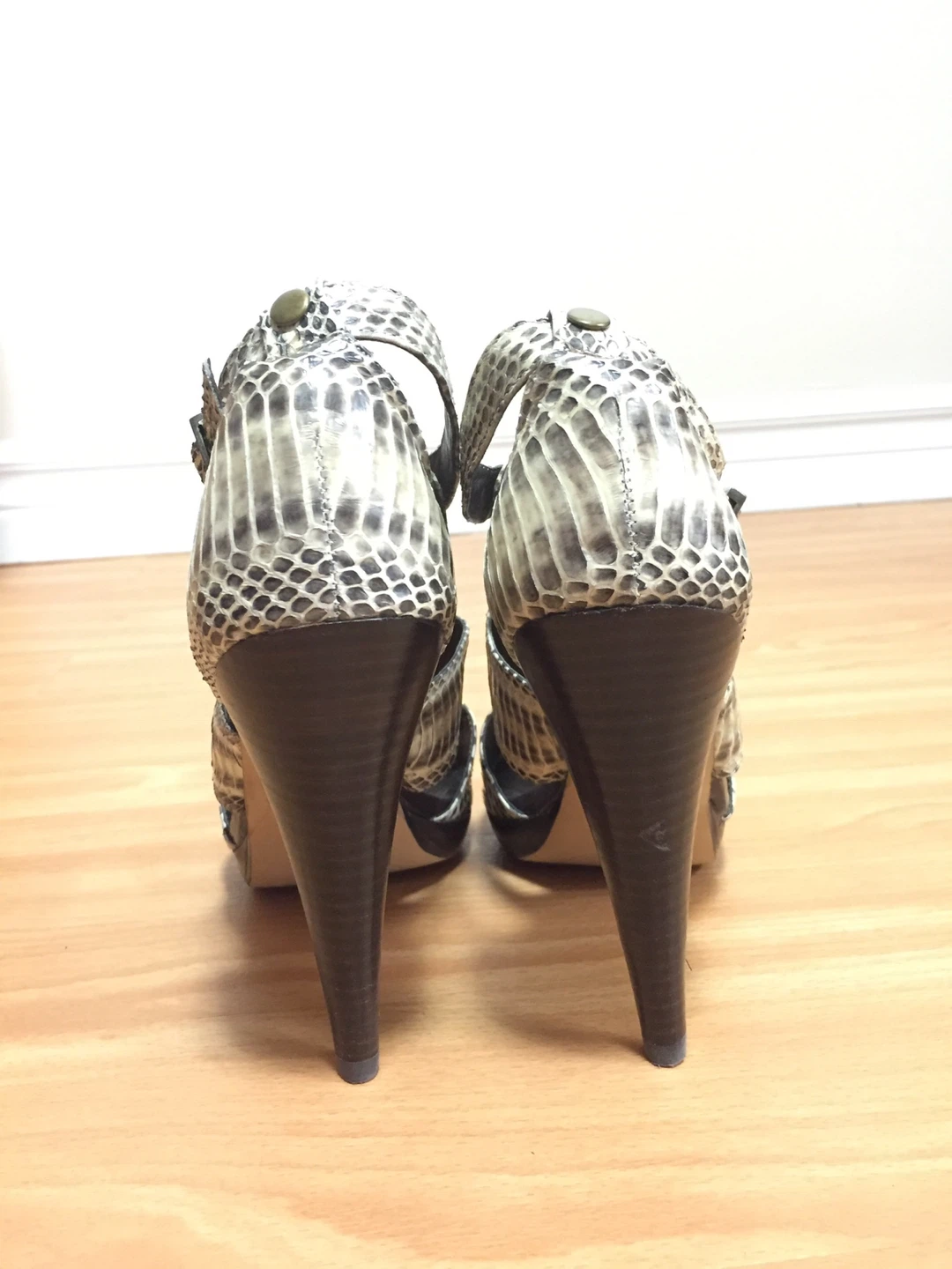 ALDO Snake Print Heels ⚽ - photo 3