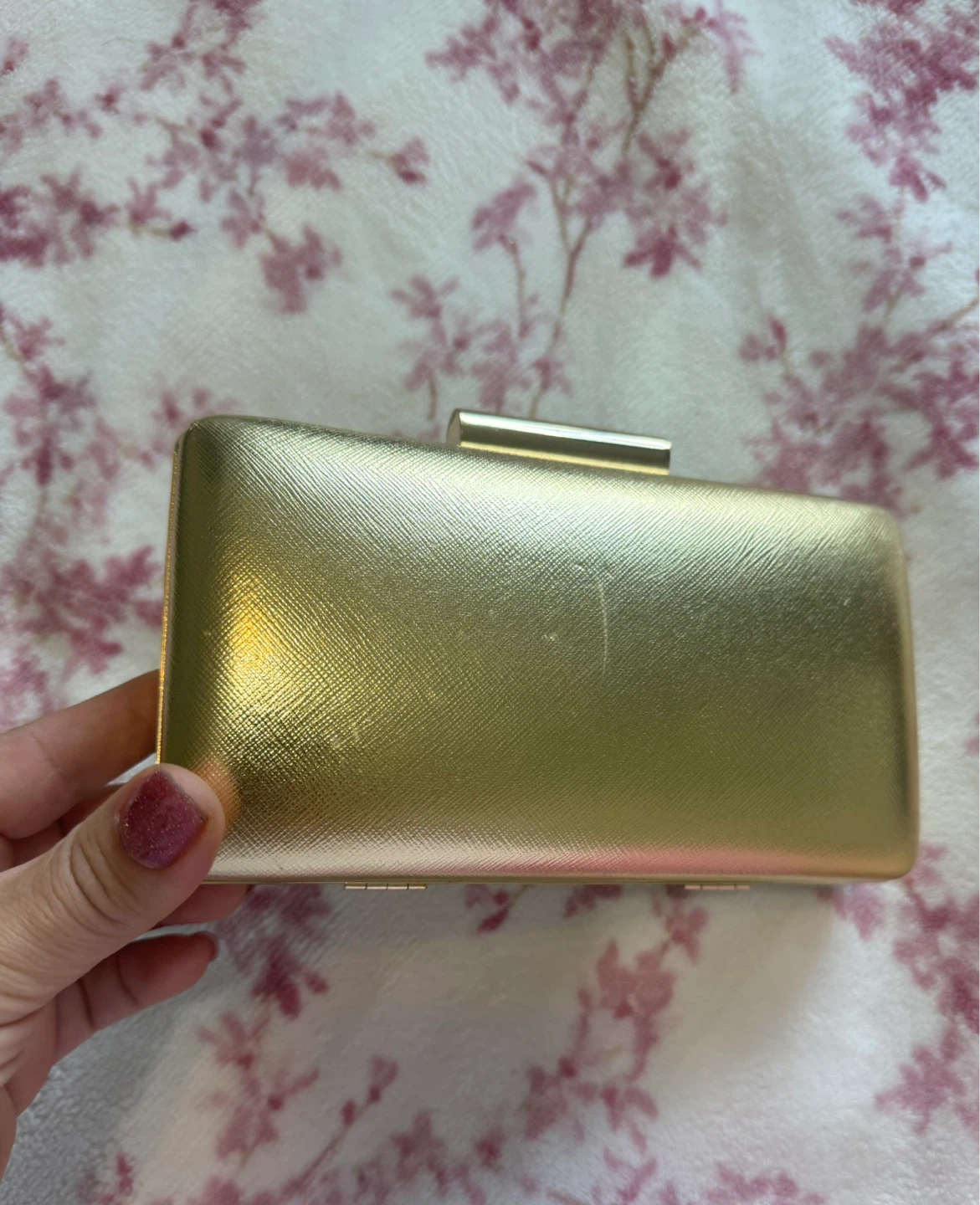 Gold Clutch Purse by Crystale ⚽️ - photo 2