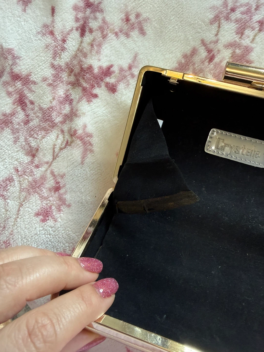 Gold Clutch Purse by Crystale ⚽️ - photo 5