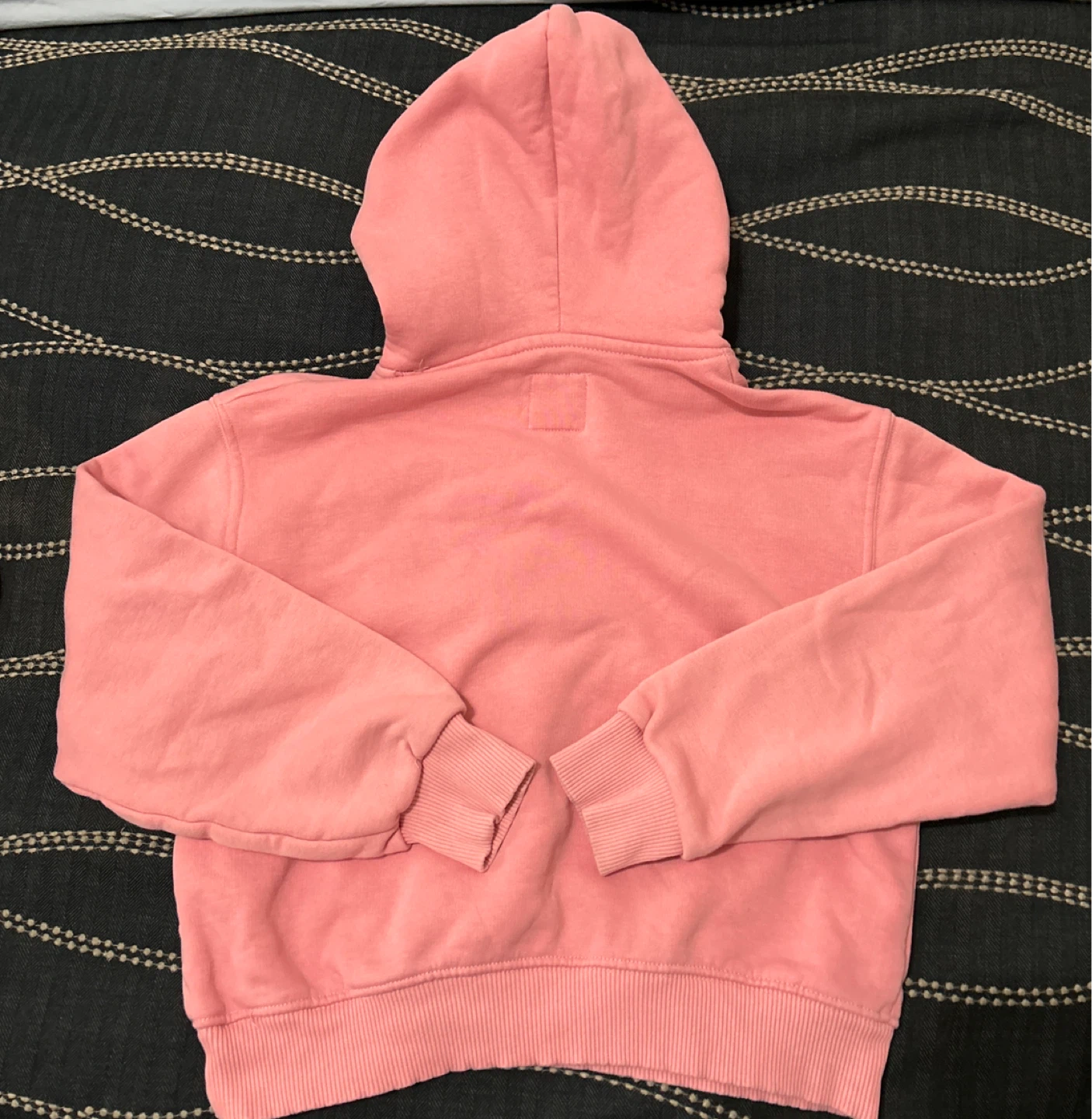 ZARA Girl’s Pink Brooklyn Crop Hoodie Sweatshirt - SZ 9-10 ⚽️ - photo 3