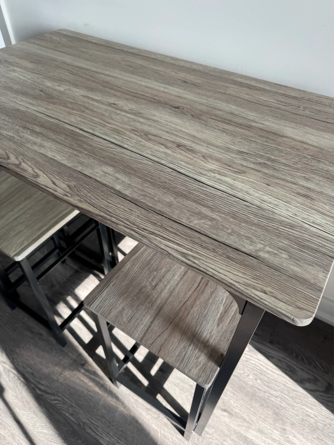 Breakfast Bar Table and 4 Stools Set - photo 4