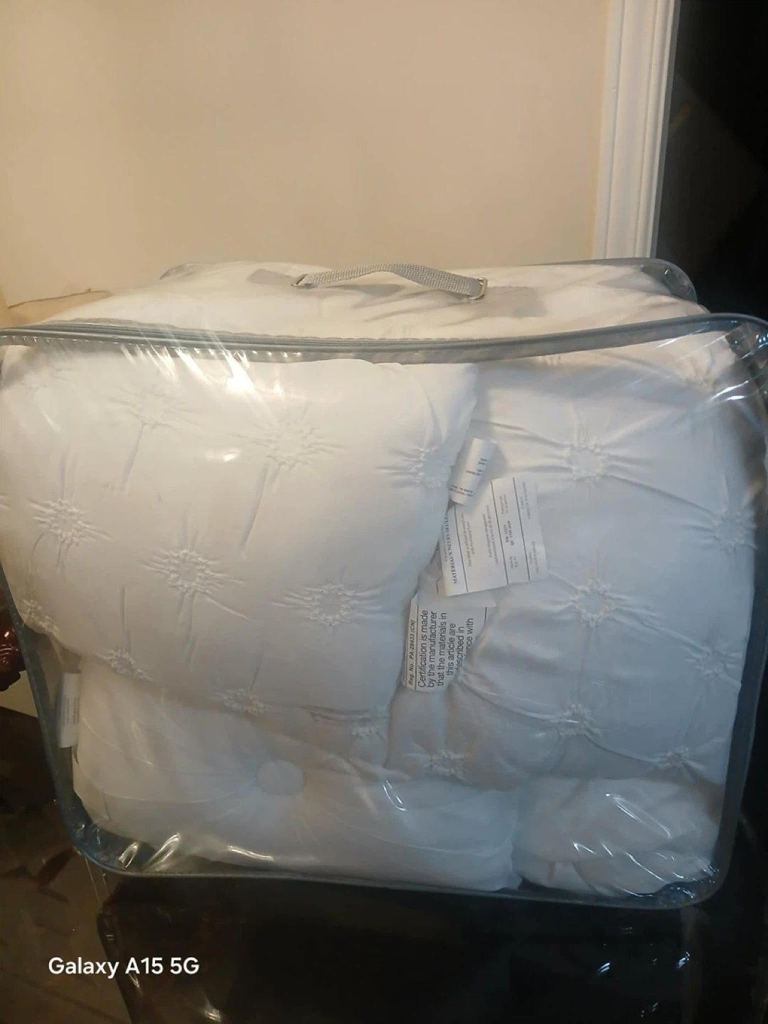 Chateau 7pc King Comforter Set in White - photo 5