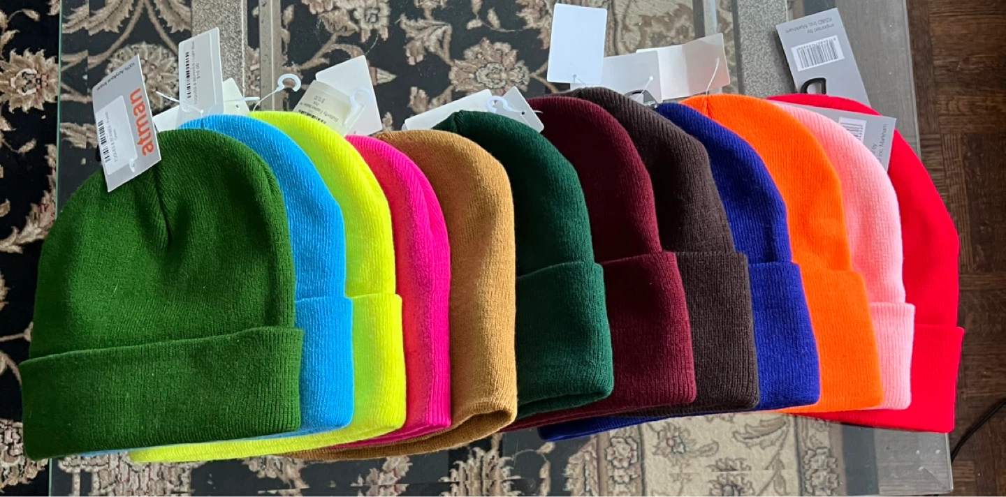 TOQUES & BEANIES - Neon Orange⚽️