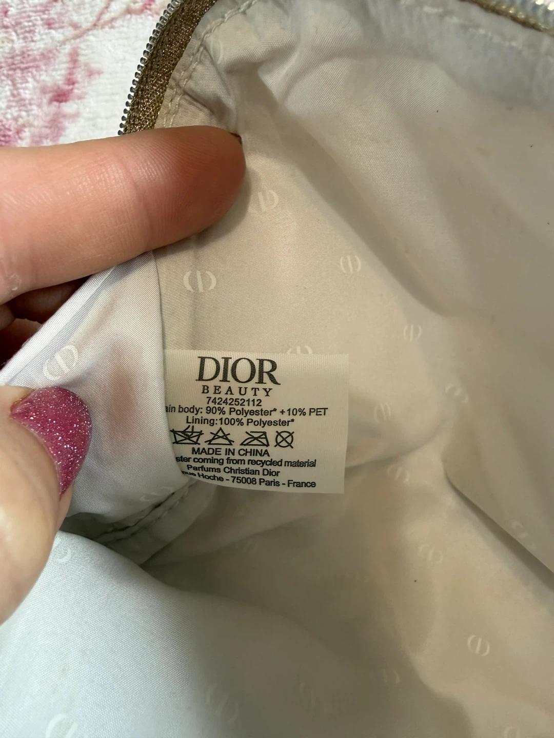 Dior Beauty Pouch with Star Charm ⚽️ - photo 4