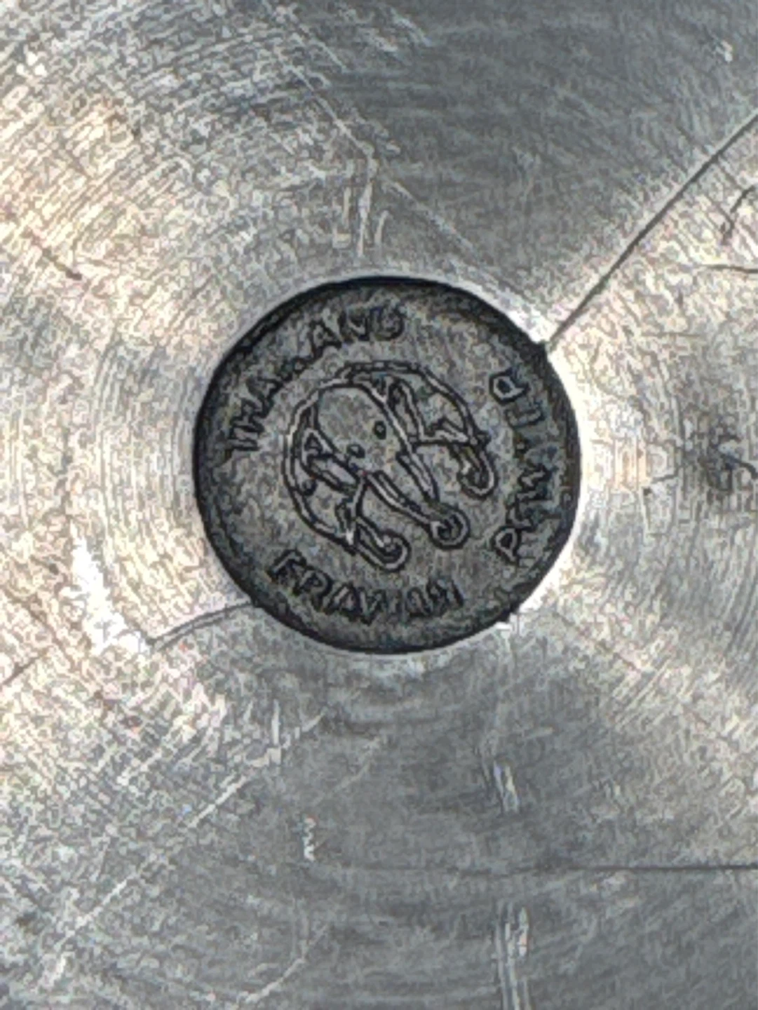 Thai Pewter Plate - photo 2