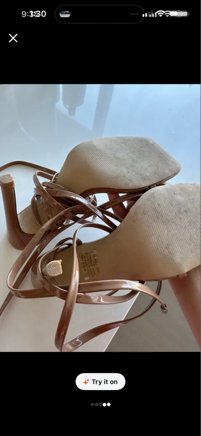 Steve Madden Strappy Heels Brown ⚽️ - photo 2