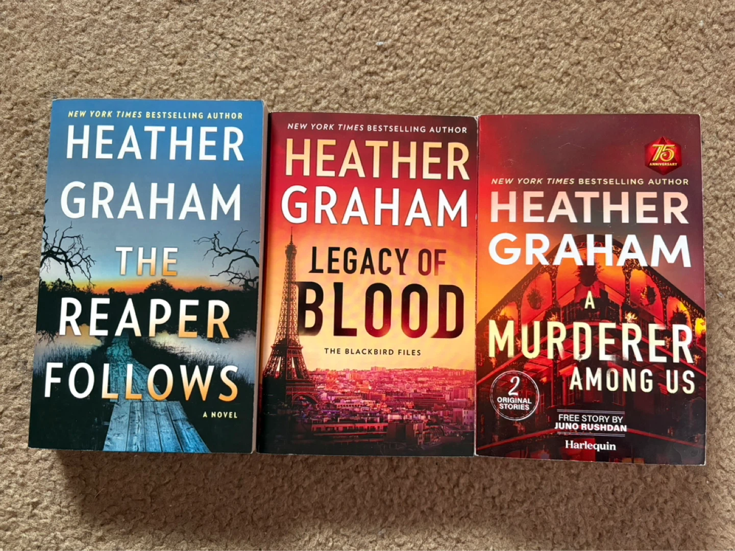 Heather Graham Books $4 each or all for $10