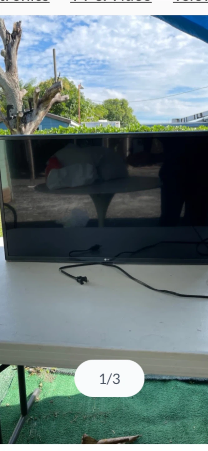 LG TV 32 inches