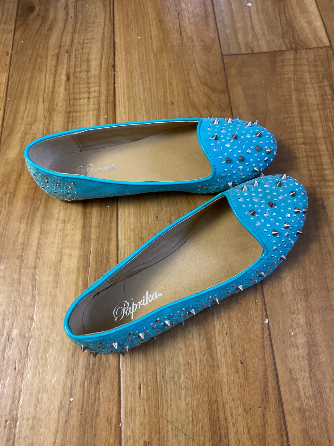 Paprika Women's Studded Ballet Flats - photo 2