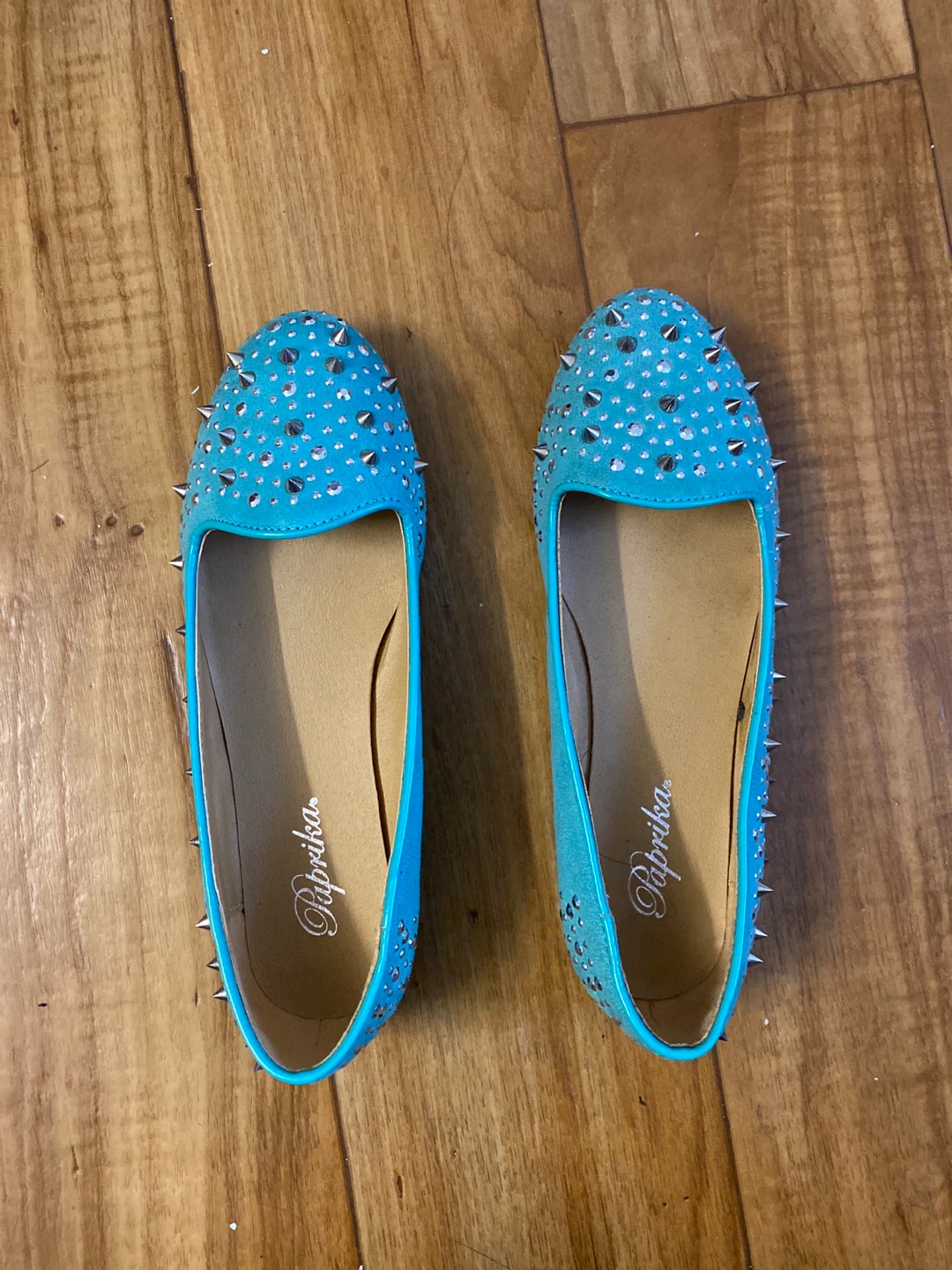 Paprika Women's Studded Ballet Flats