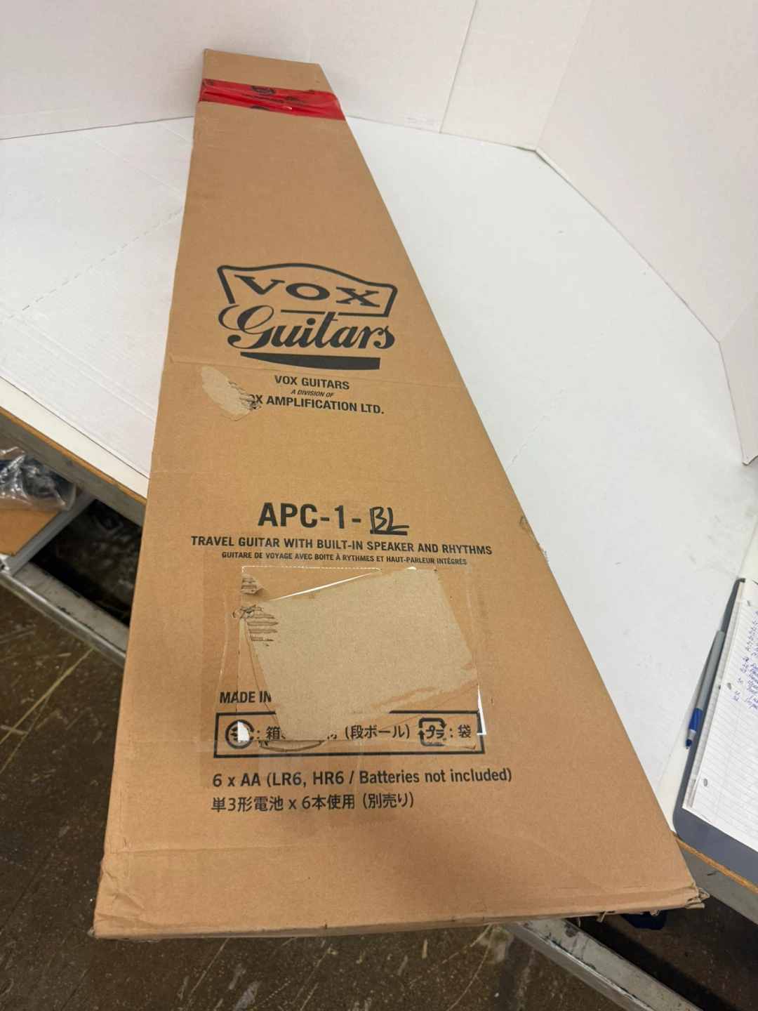 VOX APC-1-BL Travel Guitar - photo 5