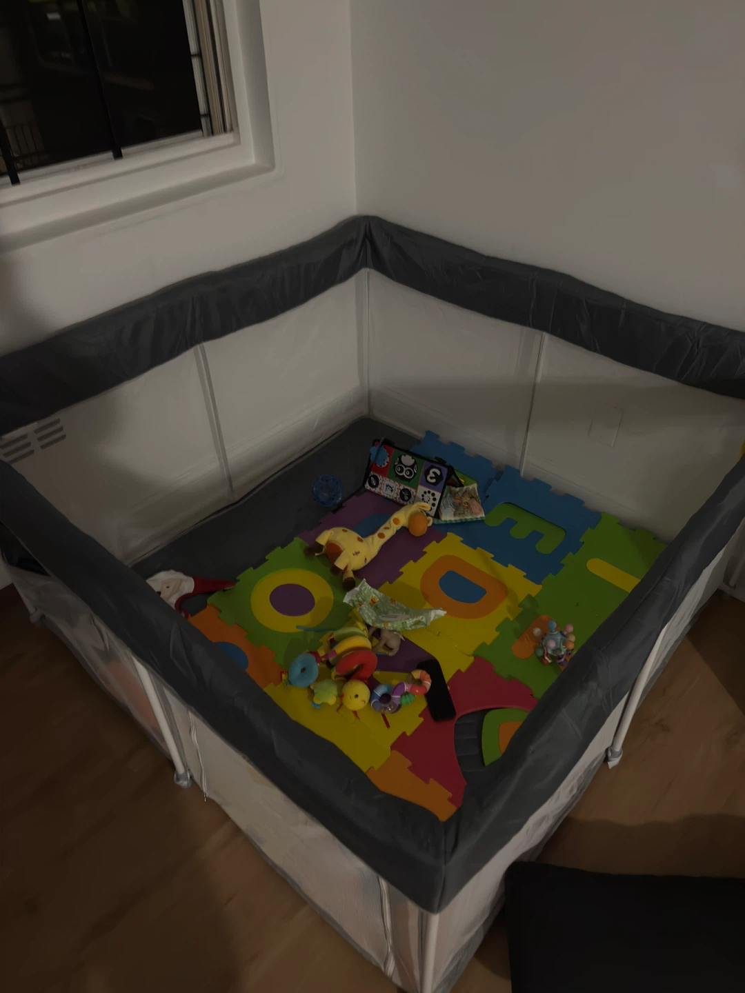 Baby Playpen folded 50x50