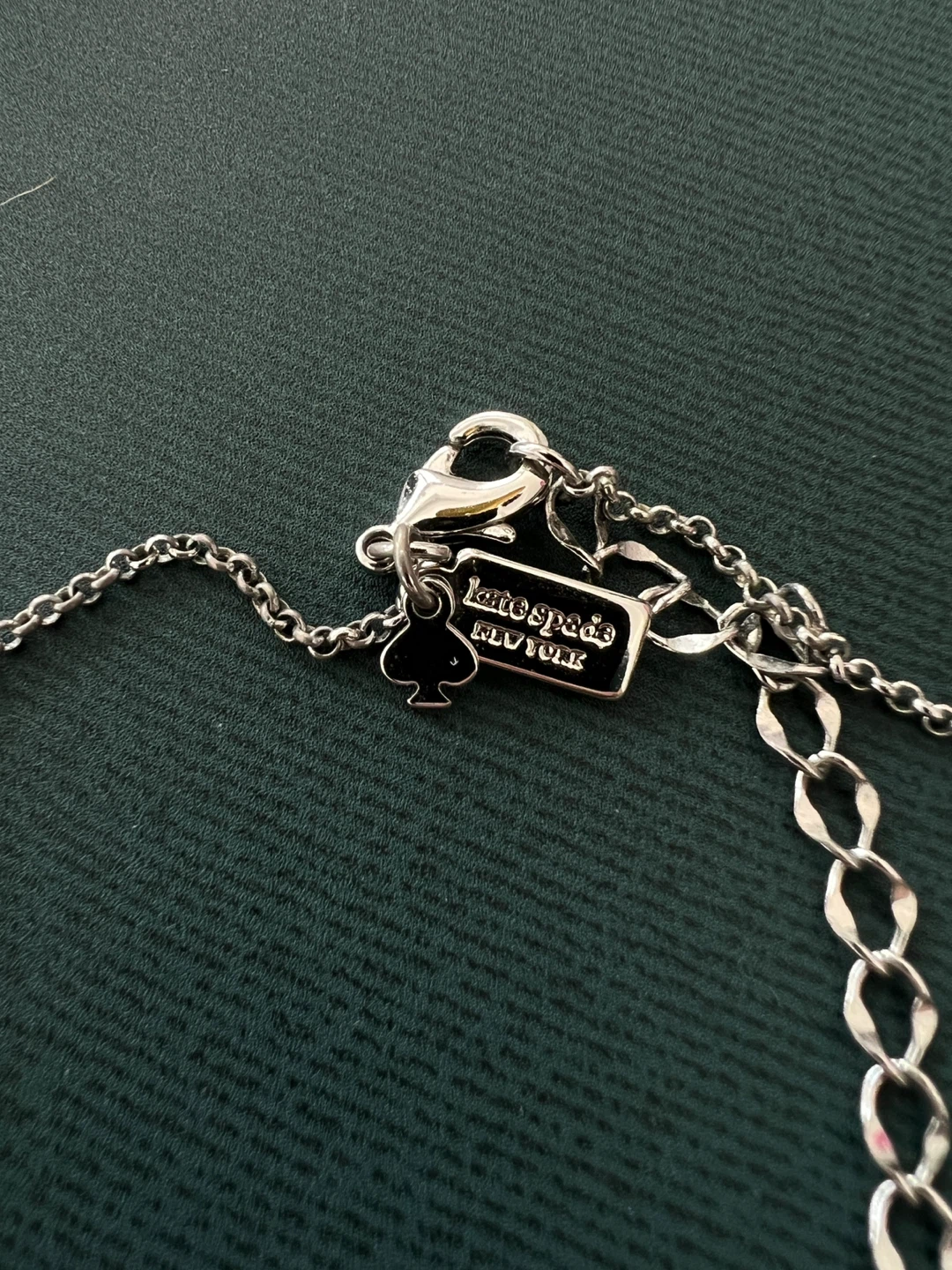 Kate Spade Pavé Circle Pendant Necklace — Never Worn - photo 2
