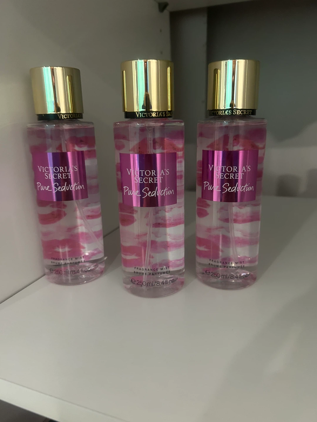 ⚽️Victoria's Secret Pure Seduction Fragrance Mist (3-pack)