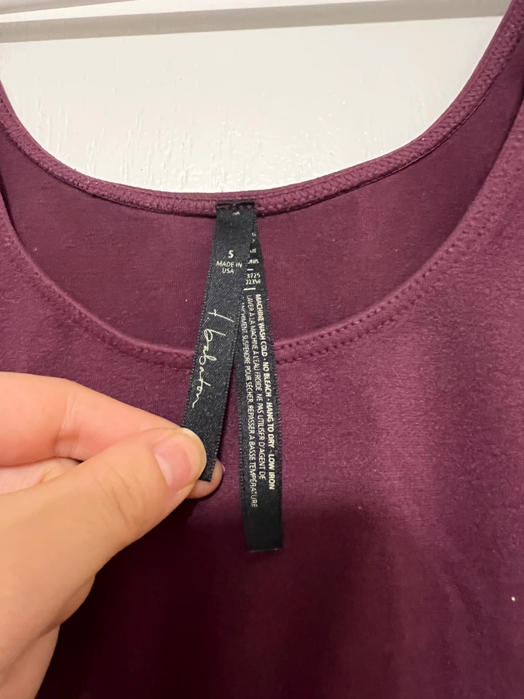 ⚽ T.Babaton Burgundy Tank Top Size S - photo 2