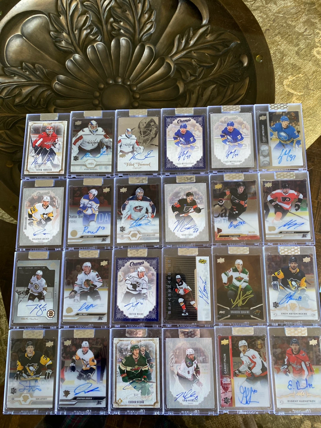 Hockey card collection