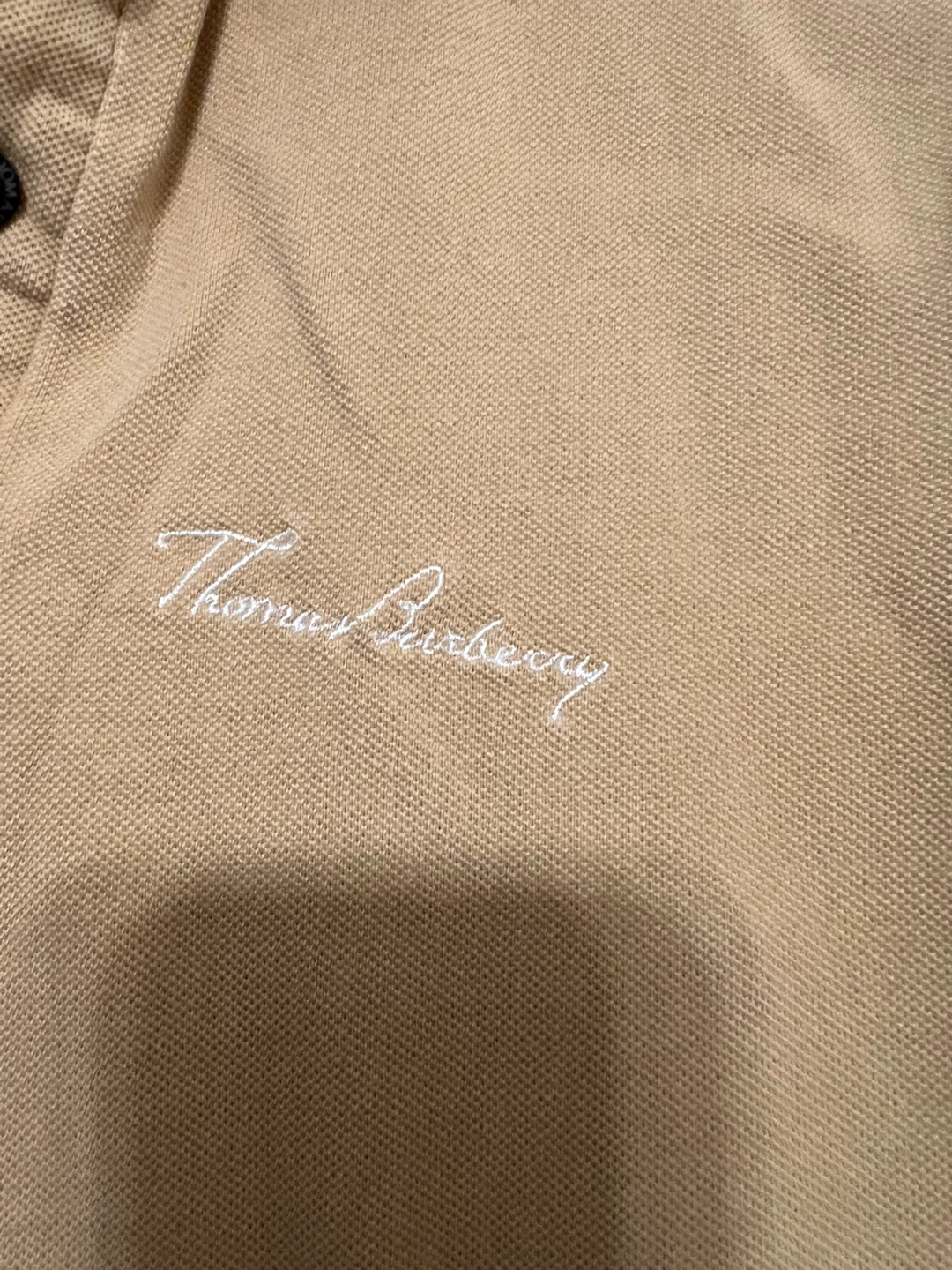 ⚽ Thomas Burberry Polo Shirt - Size S - photo 3