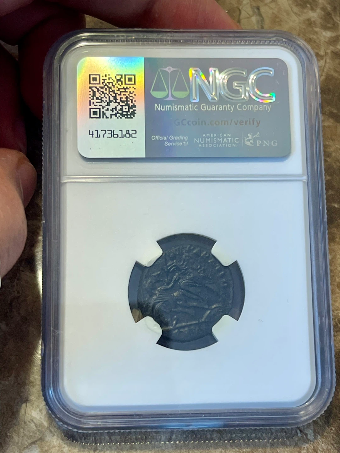 Roman Empire Constantinus II BI Centenionalis VF NGC Graded Coin - photo 4