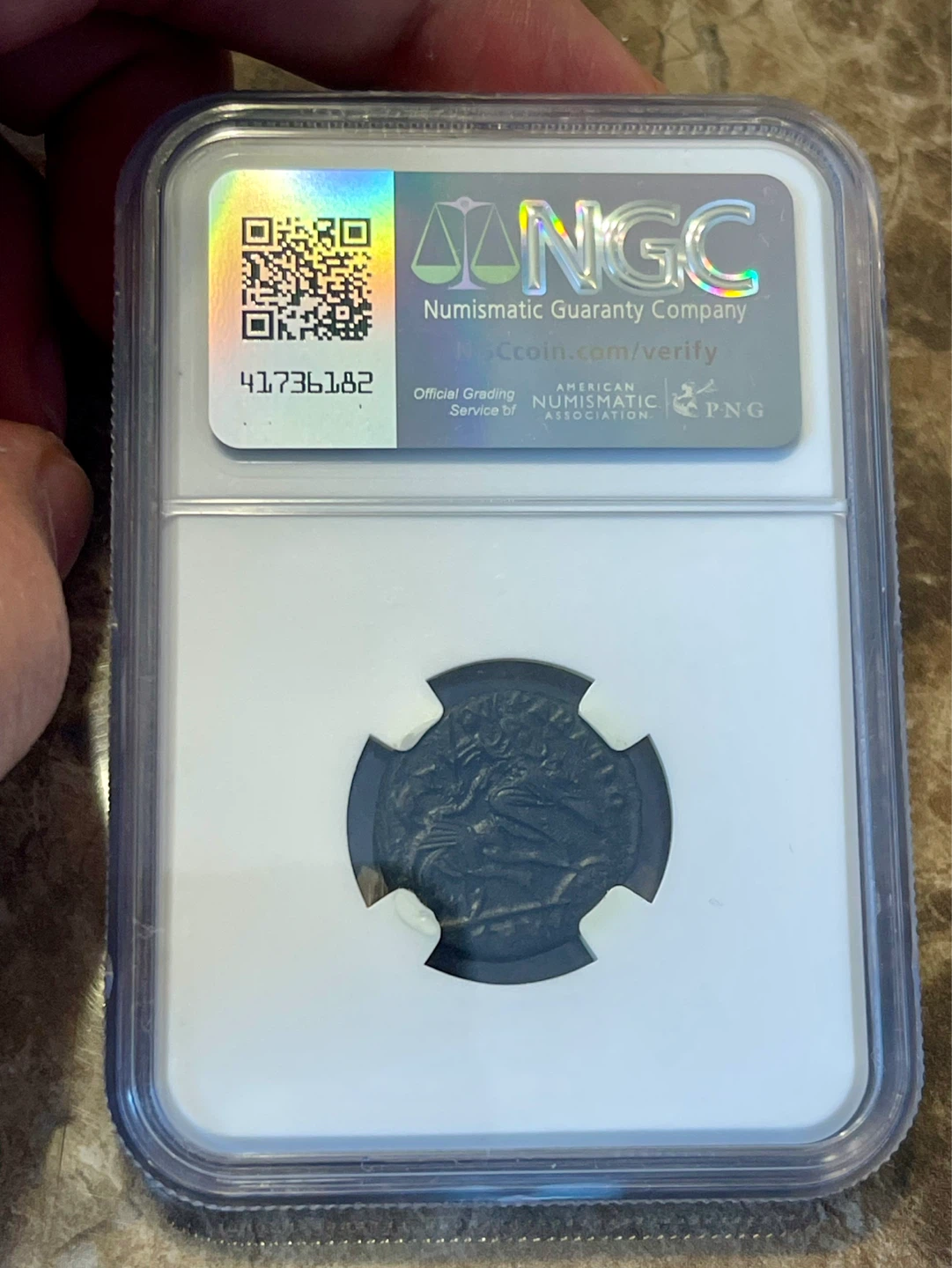 Roman Empire Constantinus II BI Centenionalis VF NGC Graded Coin - photo 2