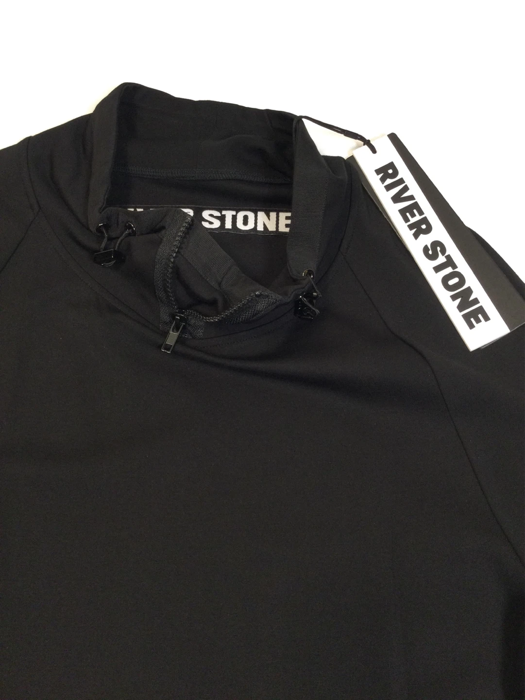 ⚽️River Stone Black Pullover Jacket - photo 2
