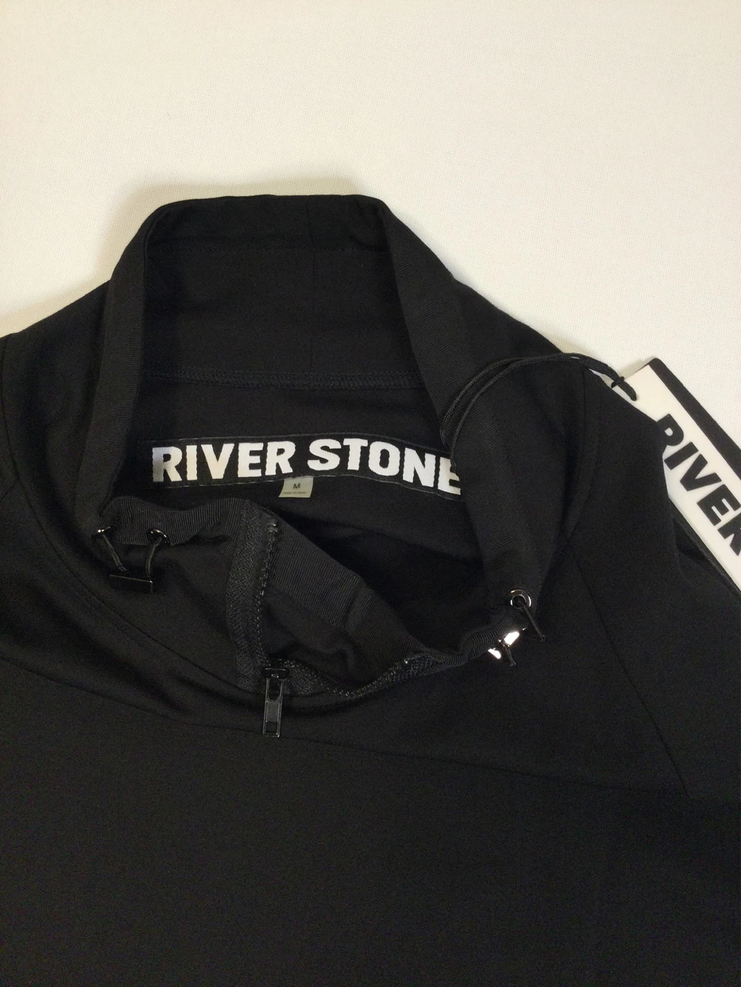 ⚽️River Stone Black Pullover Jacket - photo 3
