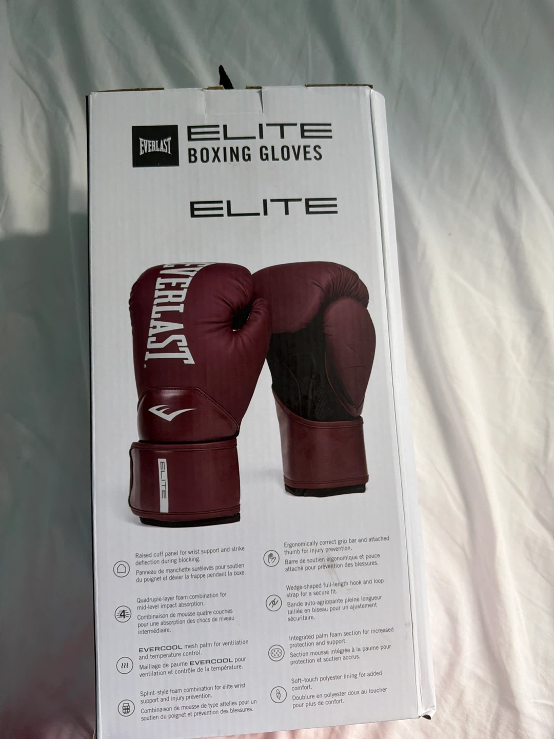 Everlast heavy bag and 12 ounce Elite Boxing Gloves - photo 4