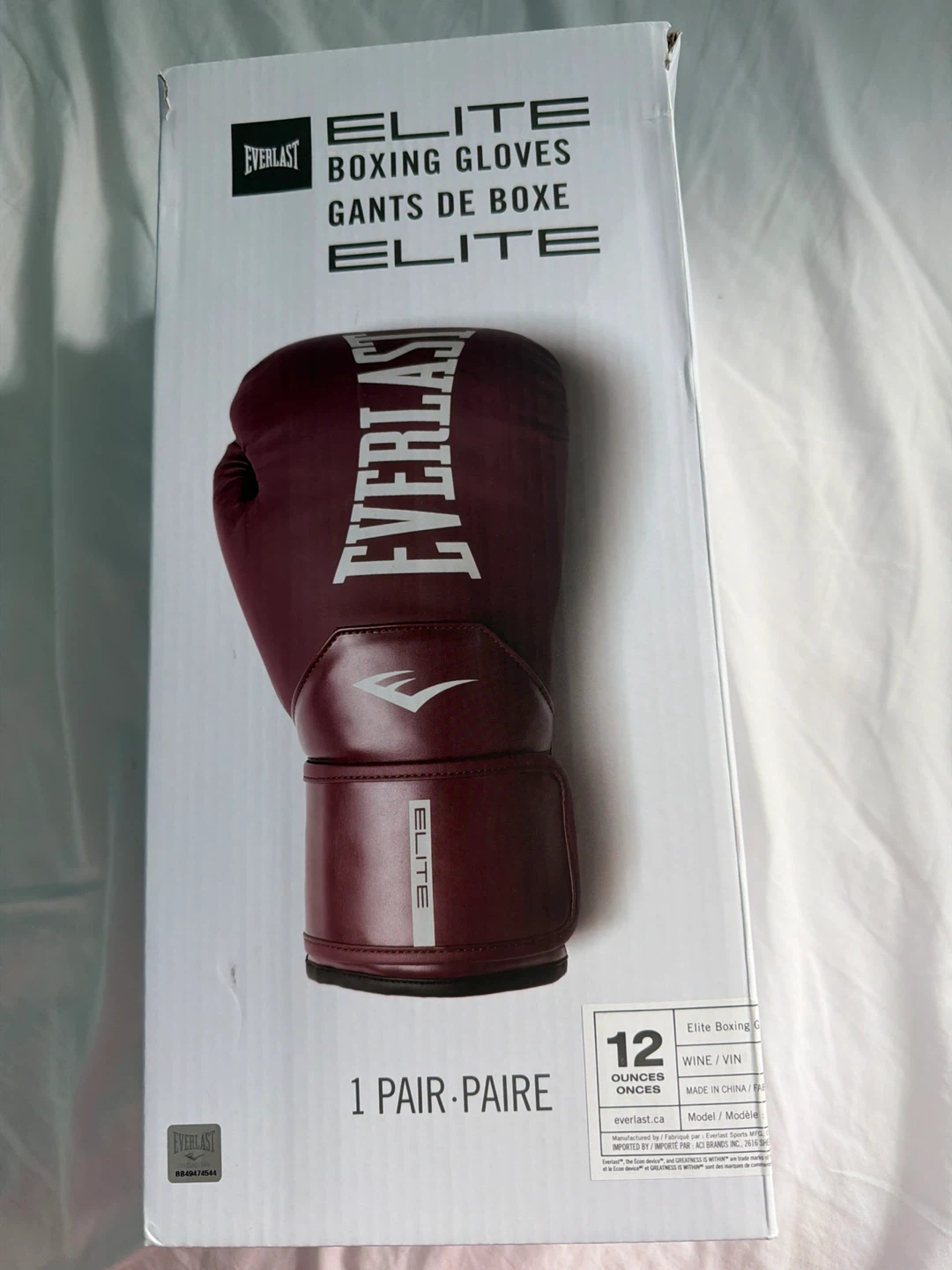 Everlast heavy bag and 12 ounce Elite Boxing Gloves - photo 3