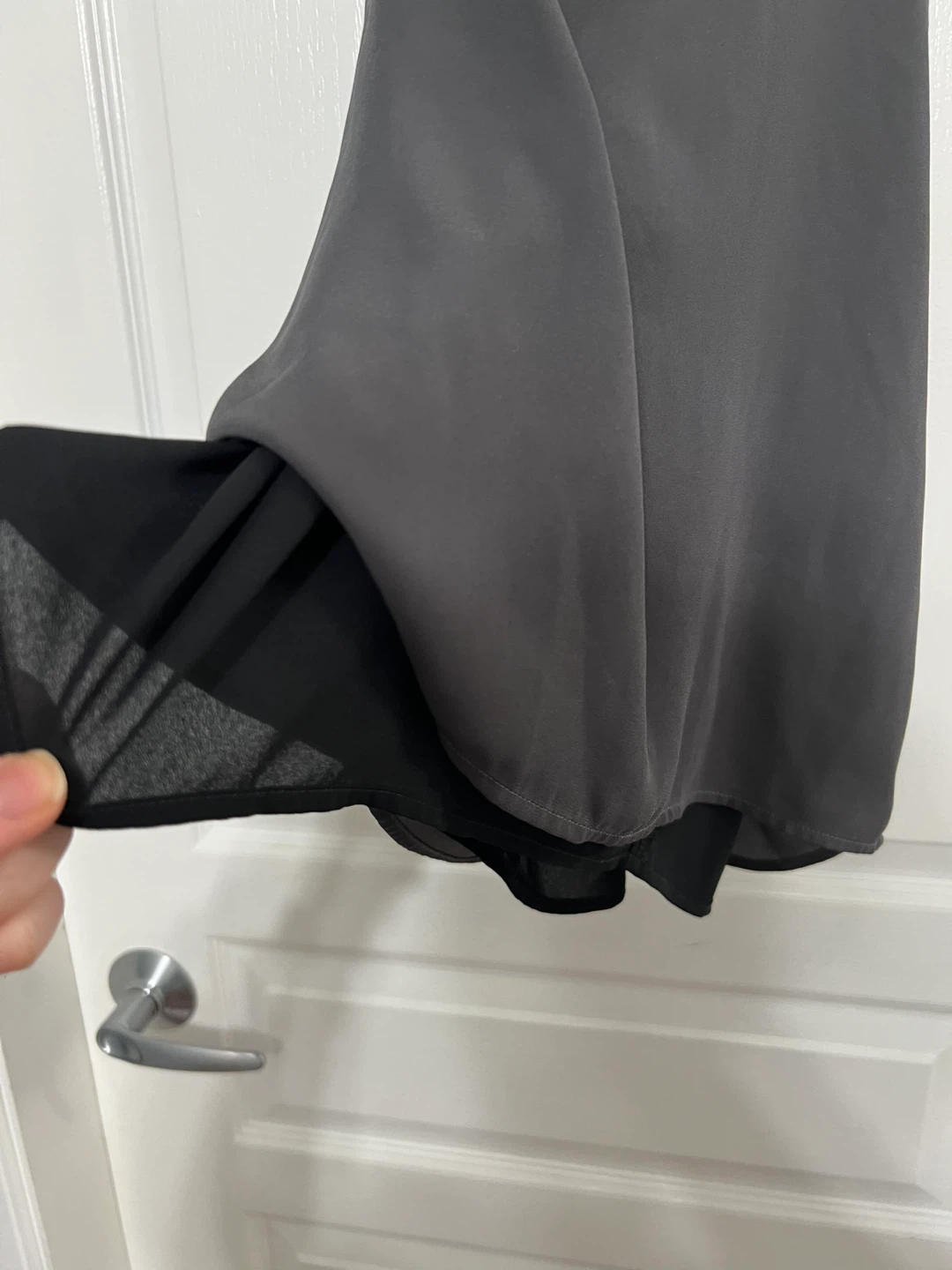 ⚽ Grey and Black Camisole - photo 2