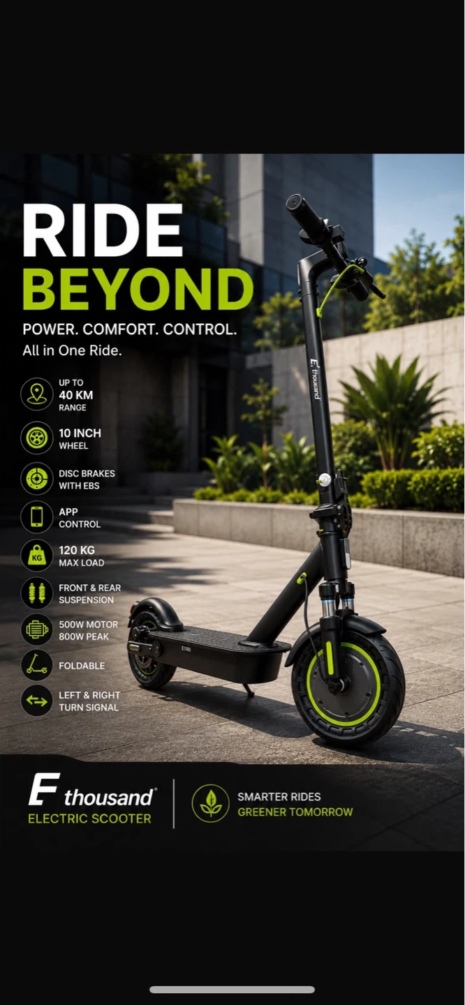 e thousand Electric Scooter, only cash - photo 2