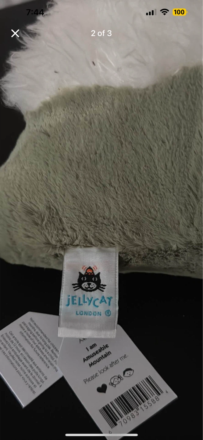 Jellycat Amuseable Mountain Plush Toy ⚽ - photo 2