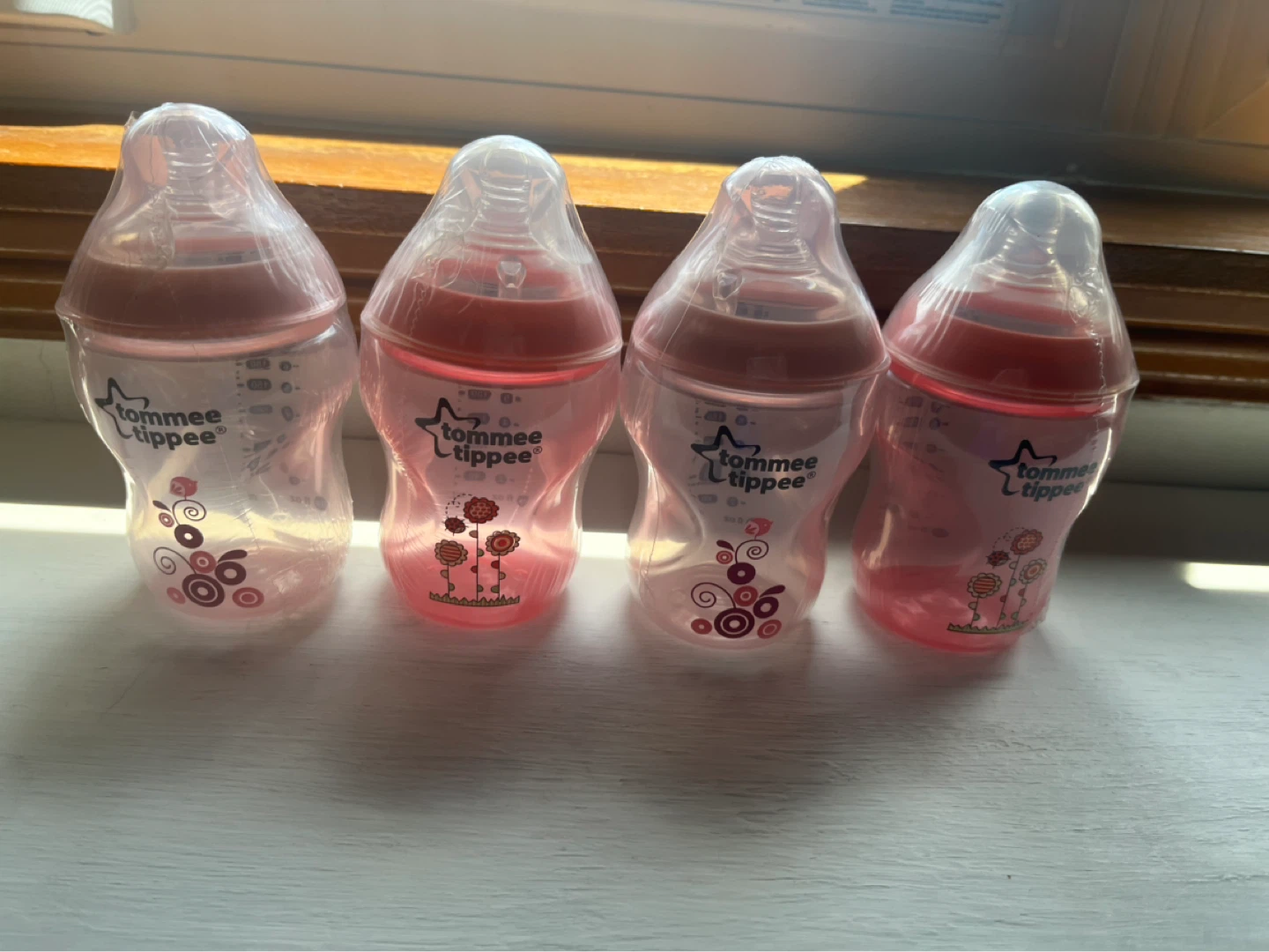 Tommee Tippee Baby Bottles (Set of 4)