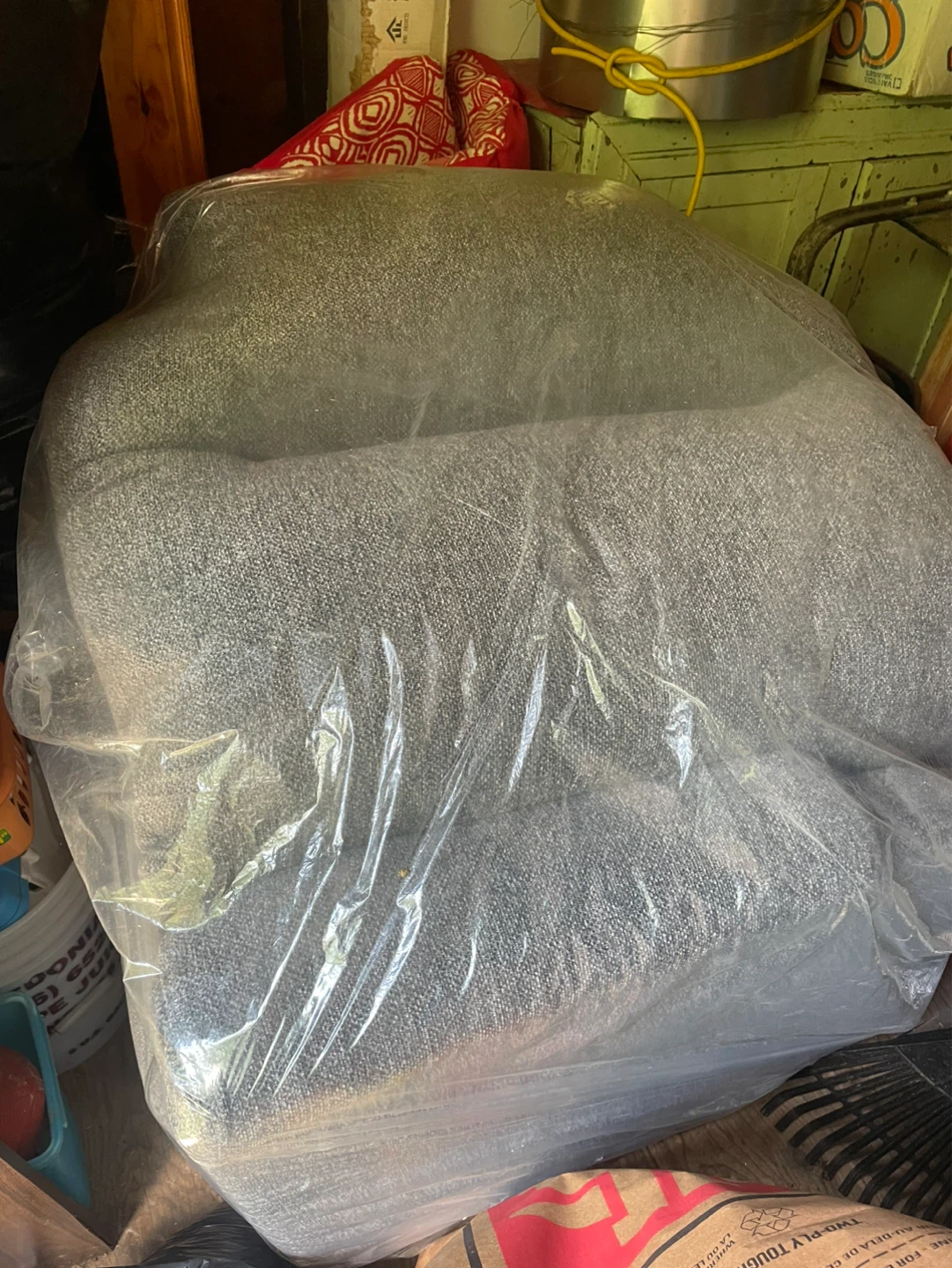 Grey Fabric Chair