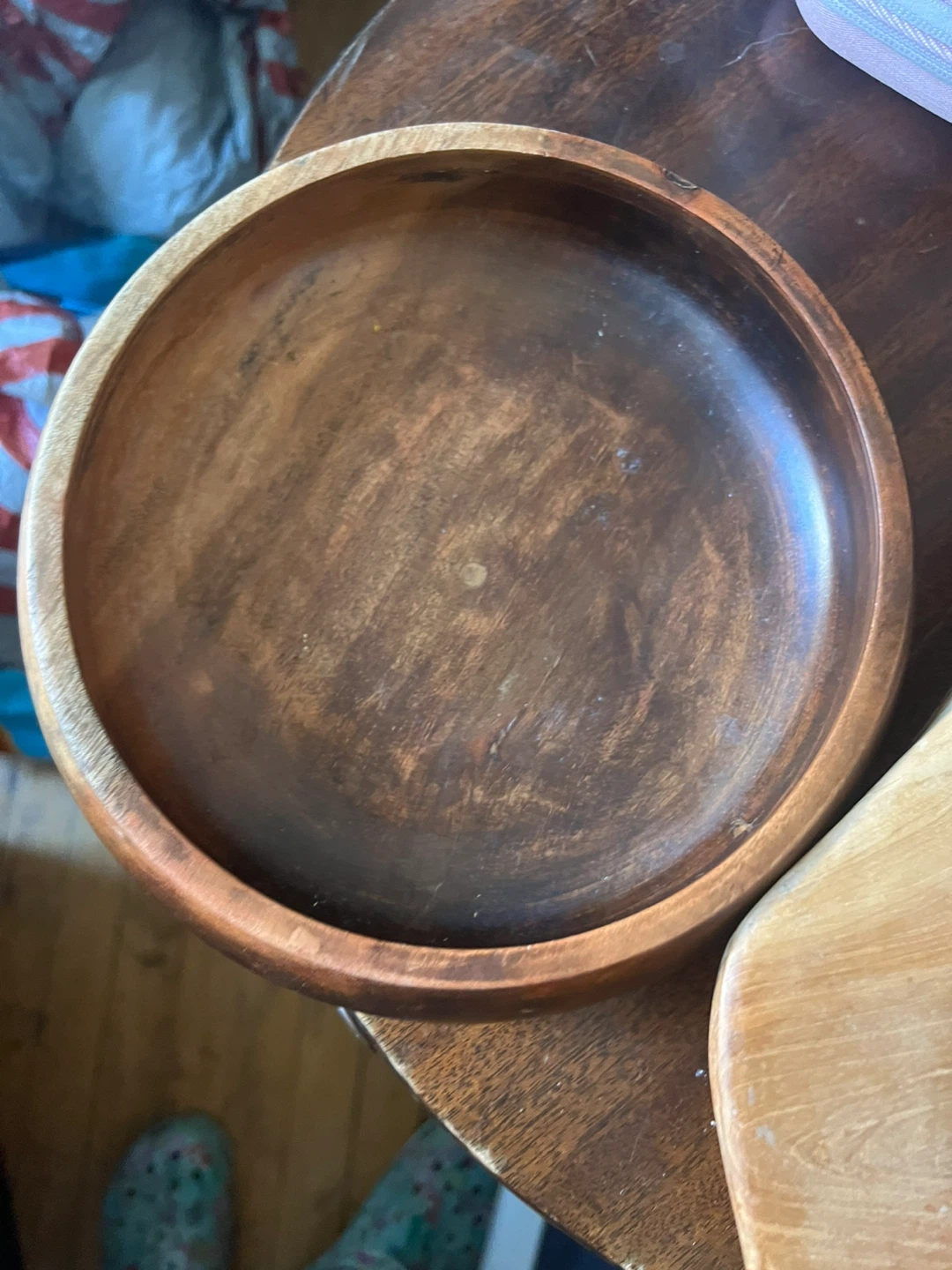 Wooden Serving Bowl or decoration ⚽ - photo 3