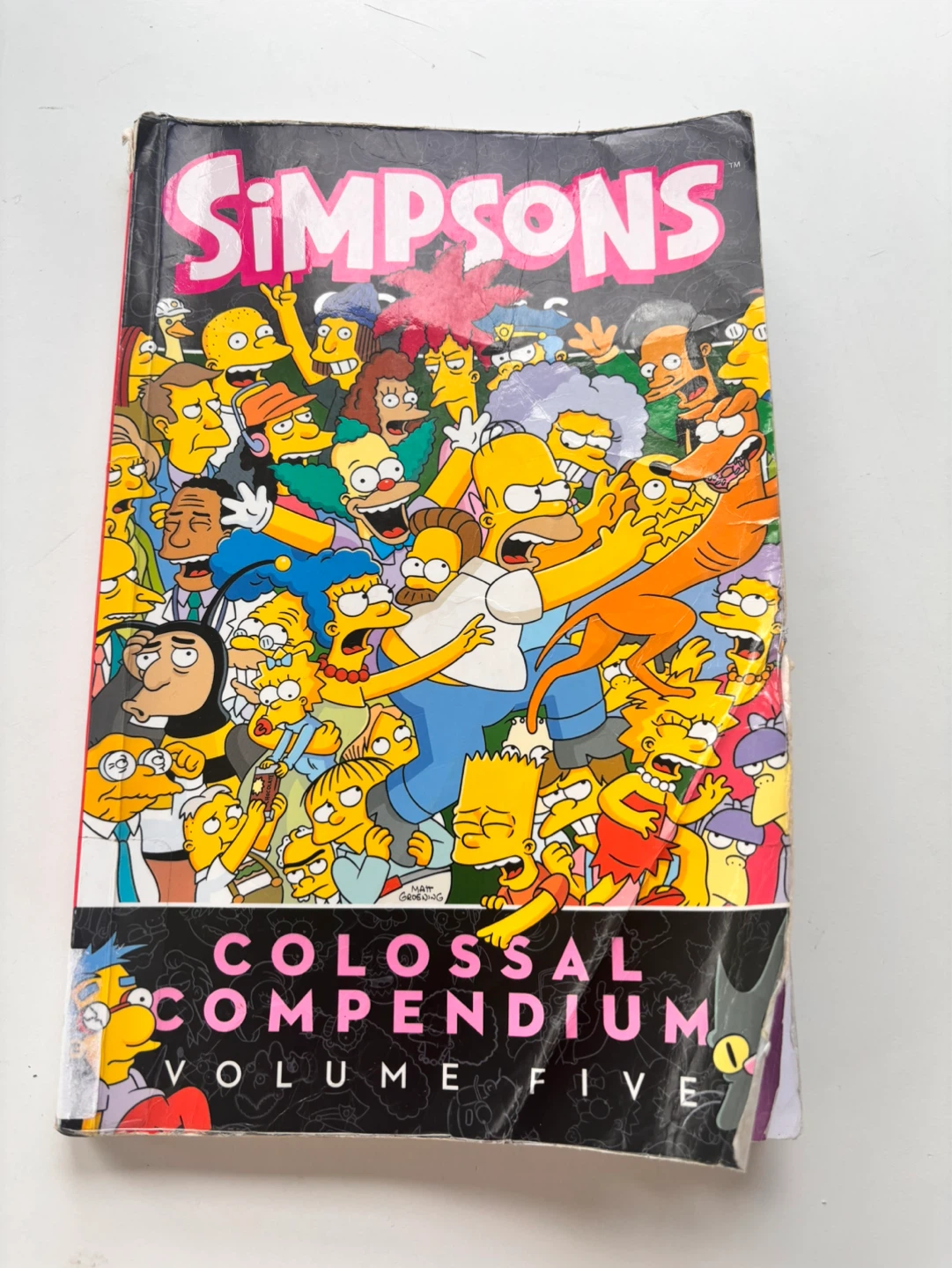 The Simpsons Colossal Compendium Volume Five Book
