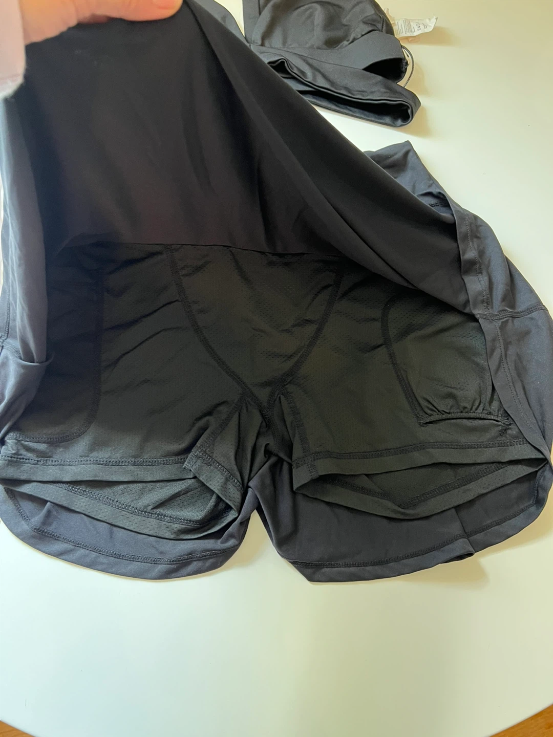 ⚽ (New) Black Athletic Skirt and Top - S - photo 3