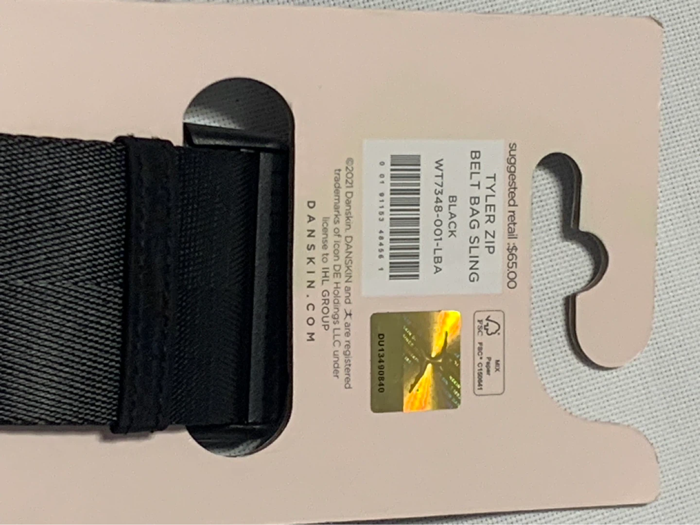 ⚽️Danskin Tyler Zip Belt Bag Sling - photo 5