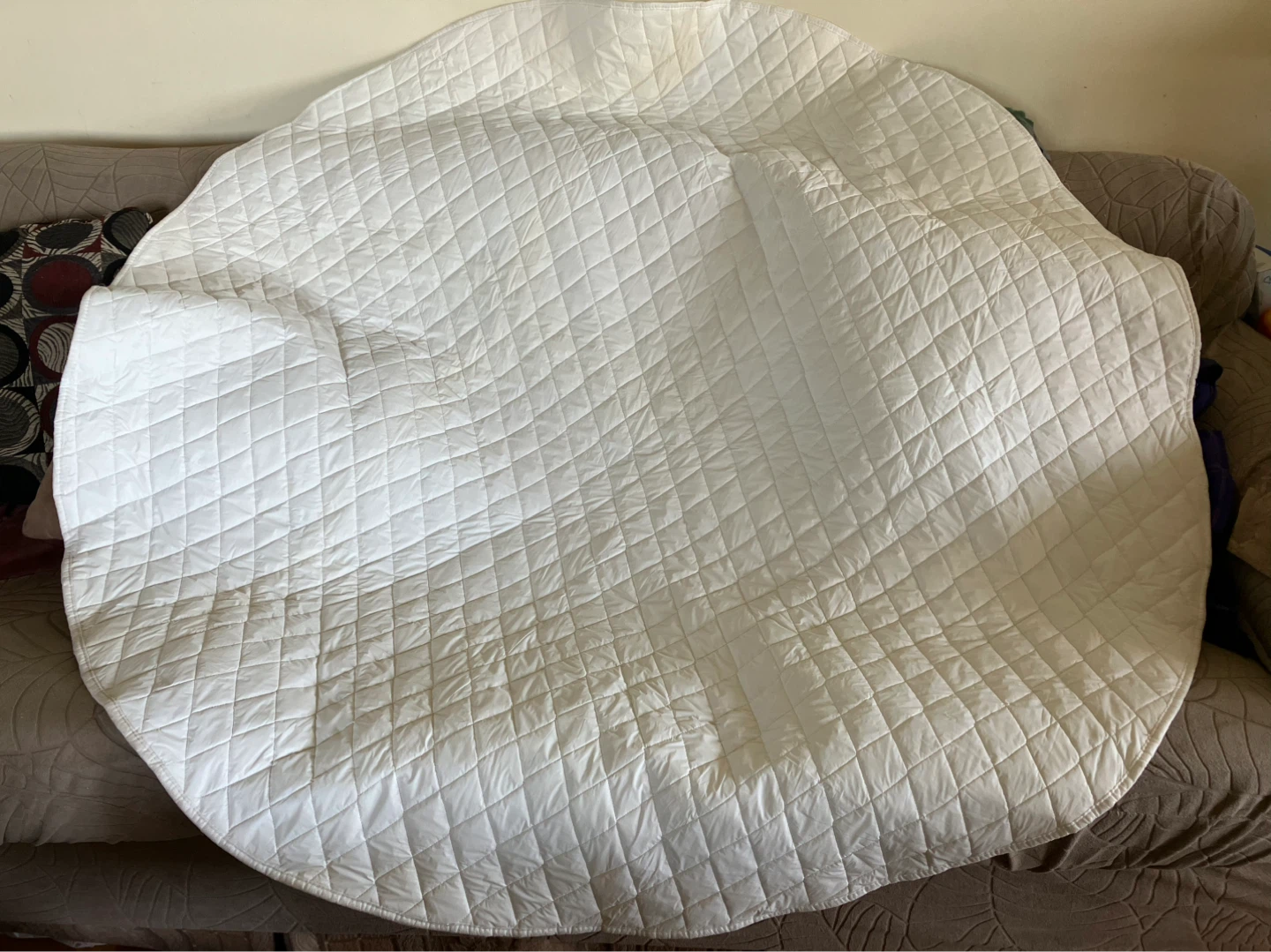 Quilted Round Mat