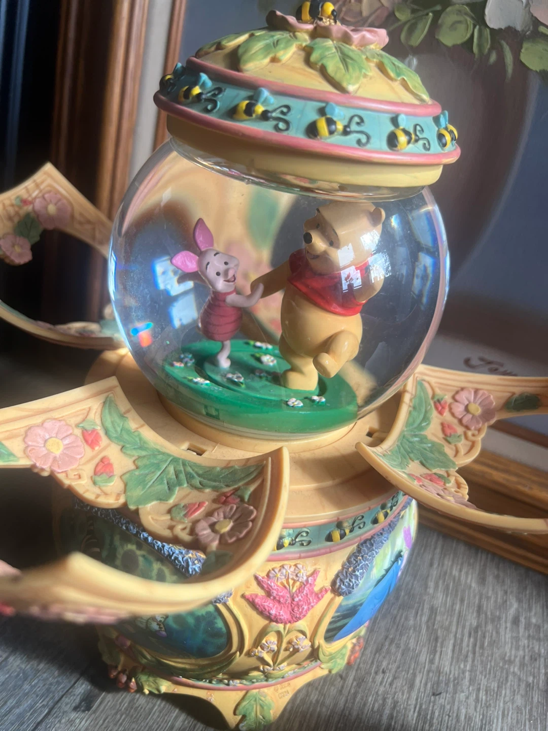 Winnie the Pooh and Piglet Musical Water Globe ⚽ - photo 2
