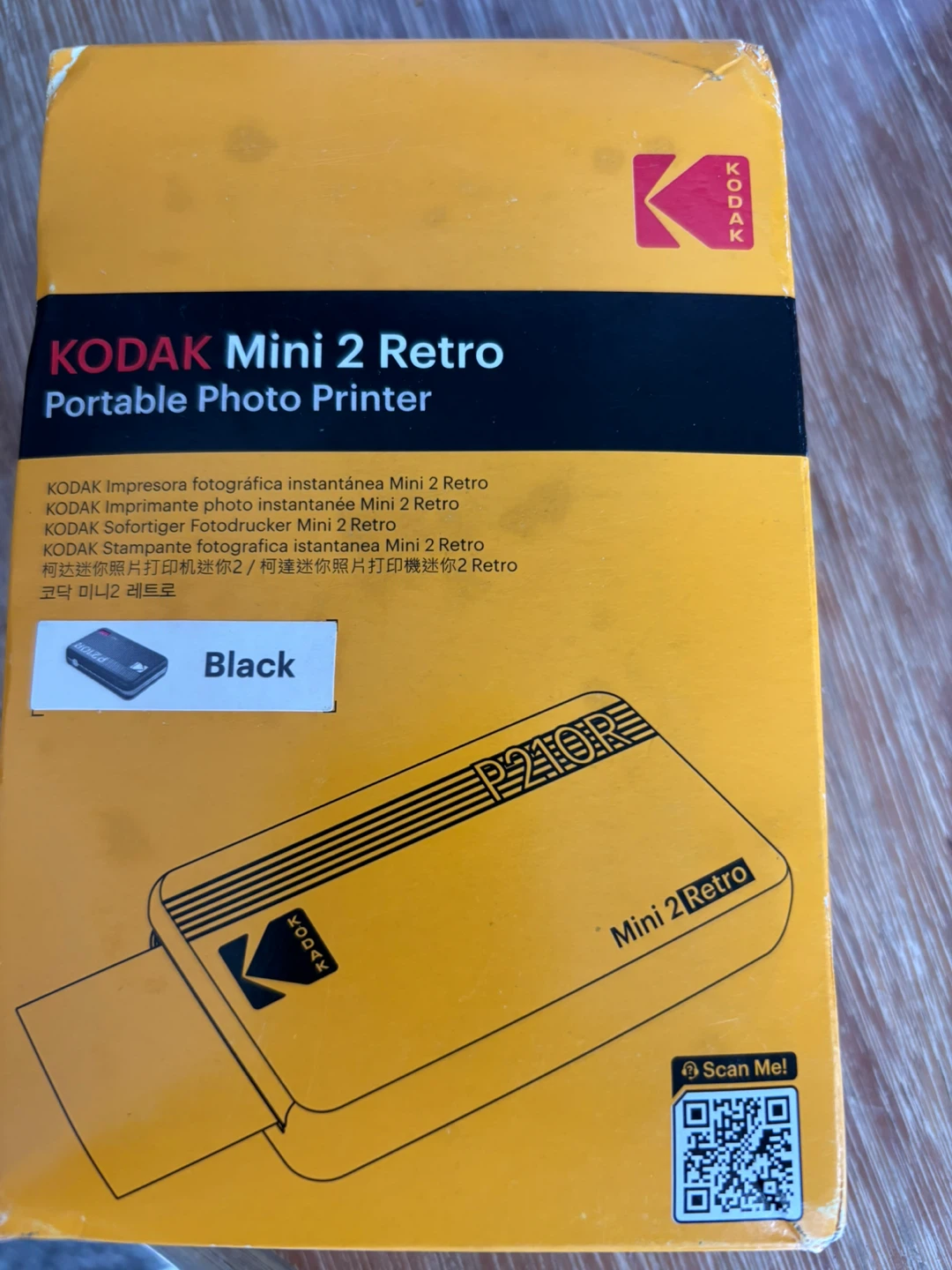 NEW SEALED! KODAK Black Mini 2 Retro Portable Photo Printer - photo 3