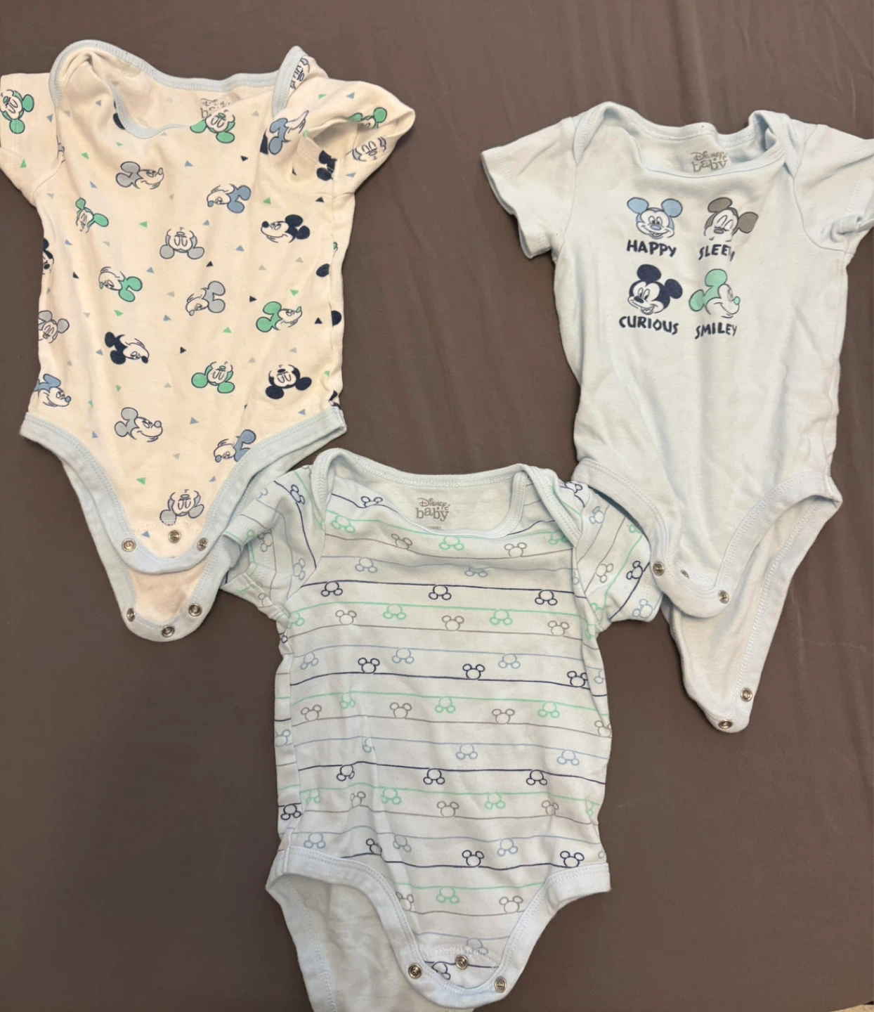 ⚽ Disney Baby Clothes Lot - Mickey Mouse - 3, 6-12 months - photo 4