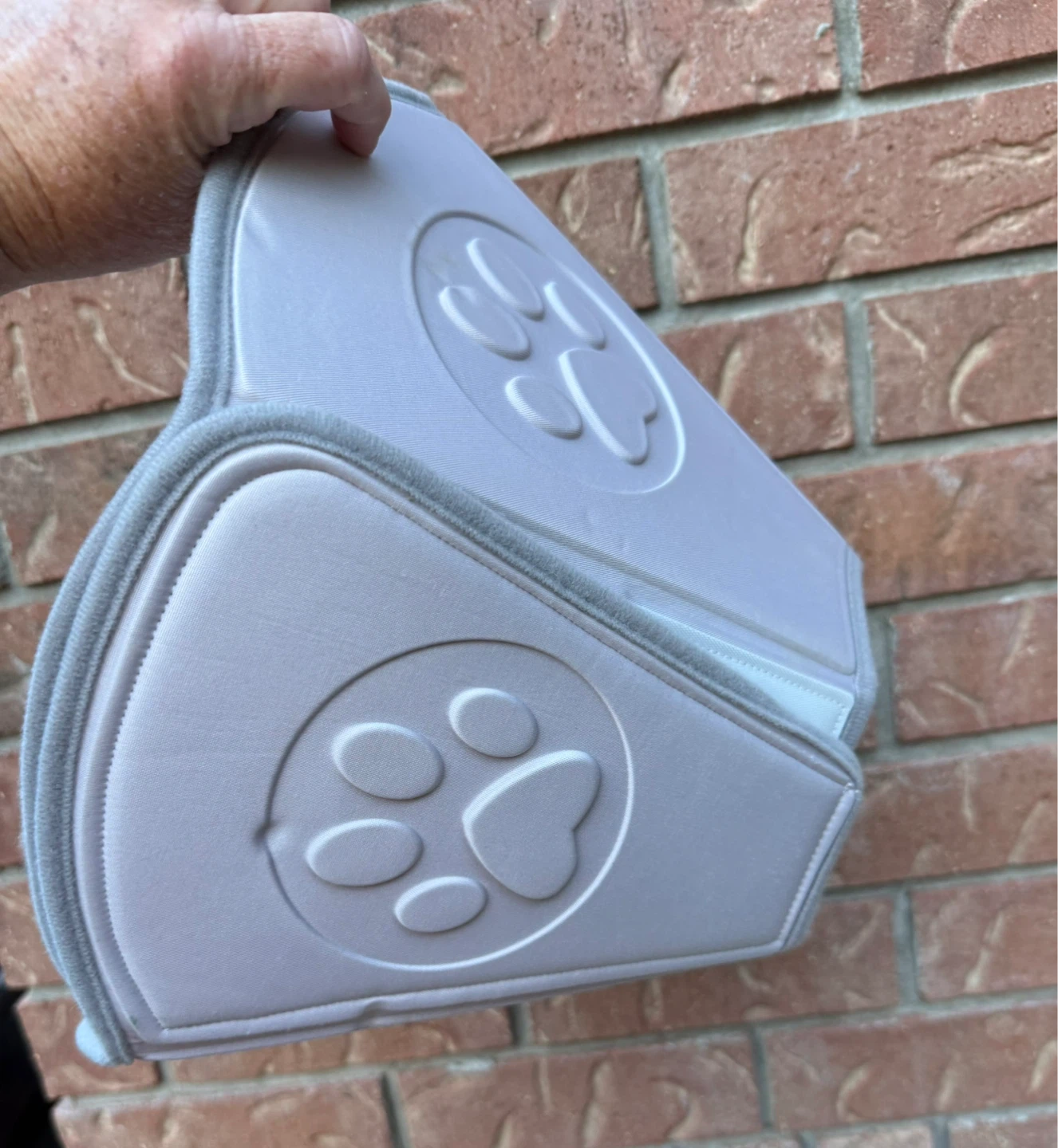 Light Grey Pet Recovery Collar - photo 4