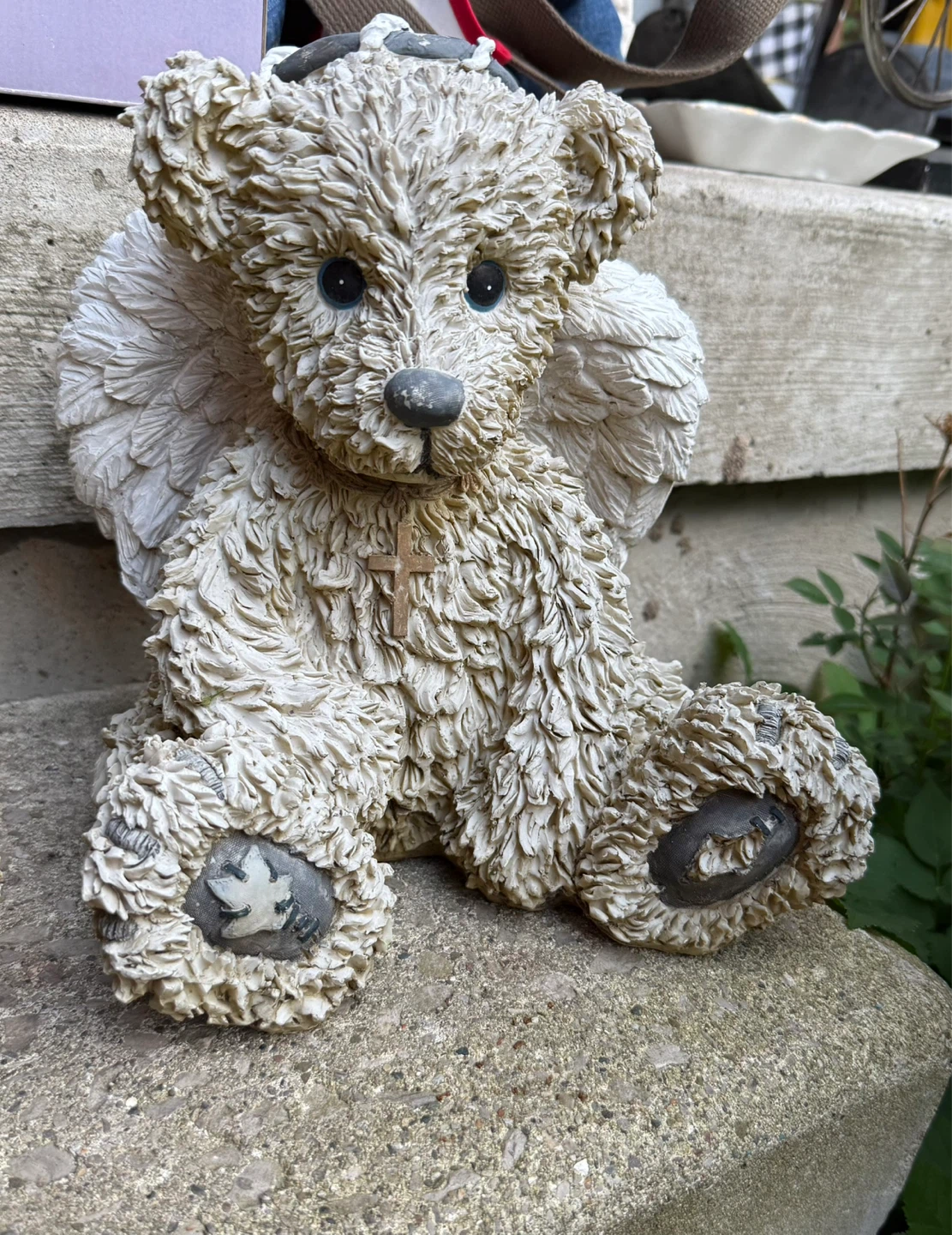 Enesco Bear with Sailboat and Puppies Figurine $15 each - photo 2
