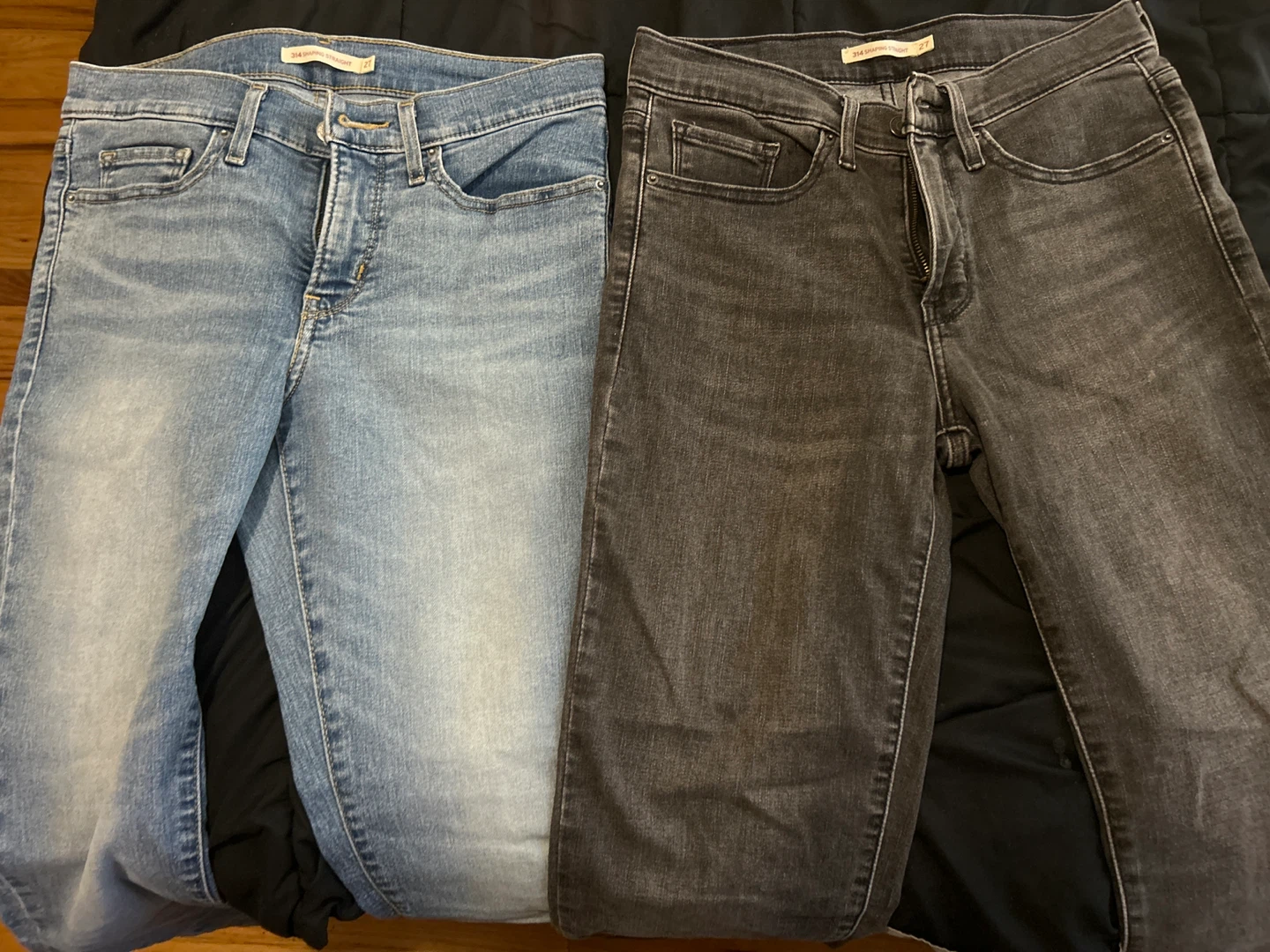 Levi's 314 Shaping Straight Jeans sz27 ⚽ - photo 3