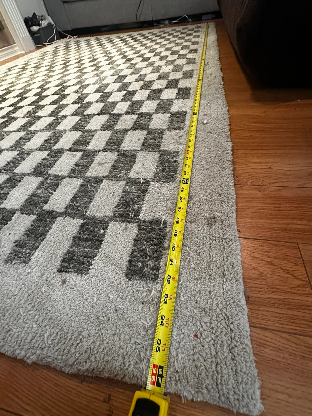 Checkerboard Area Rug - photo 4