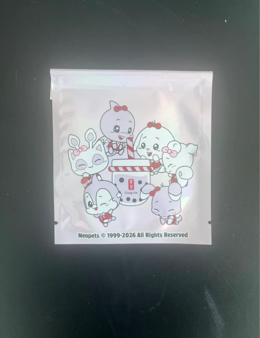 Neopets Gong Cha Vinyl Sticker ⚽️